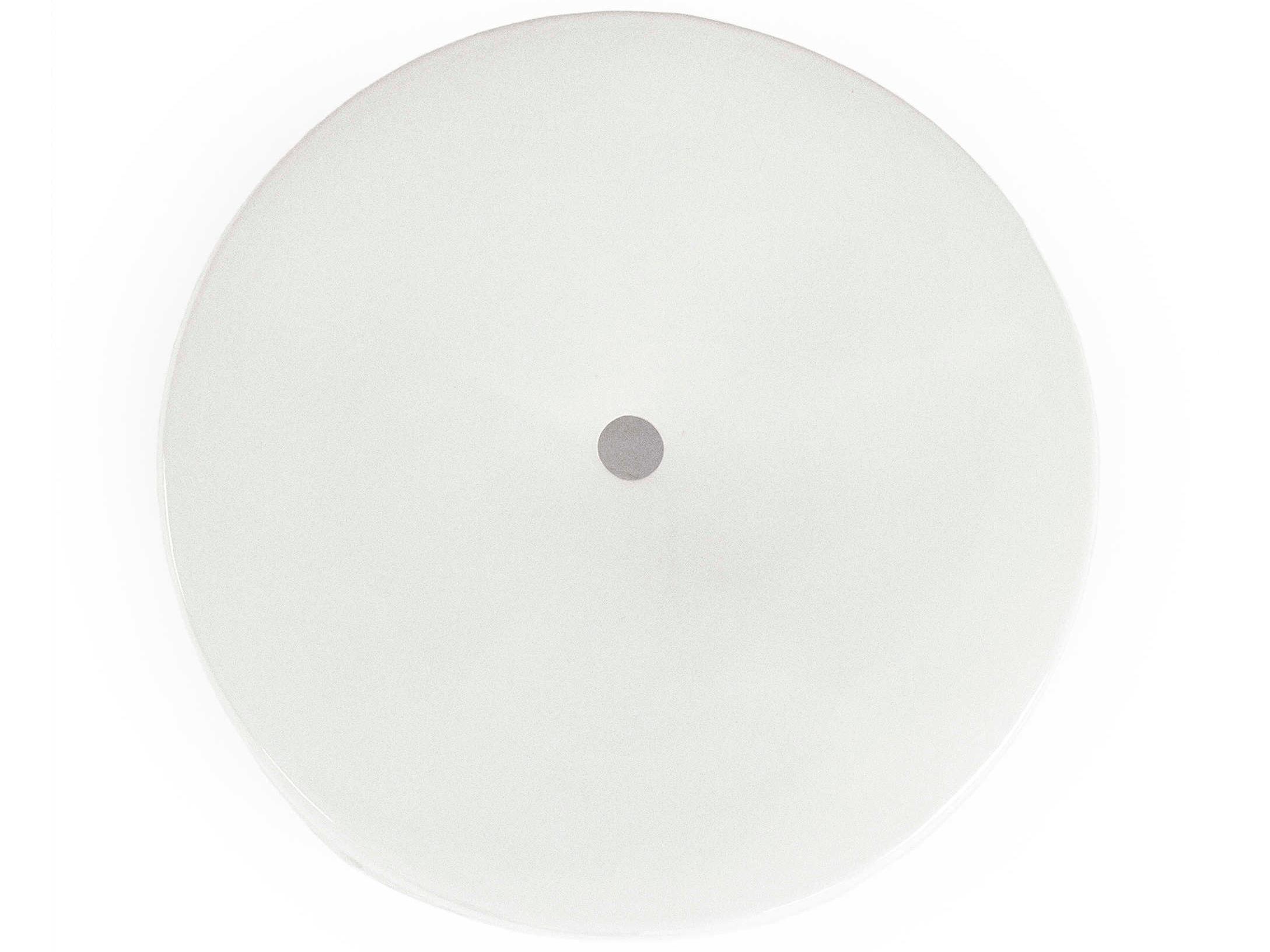 Zentique White Accent Stool