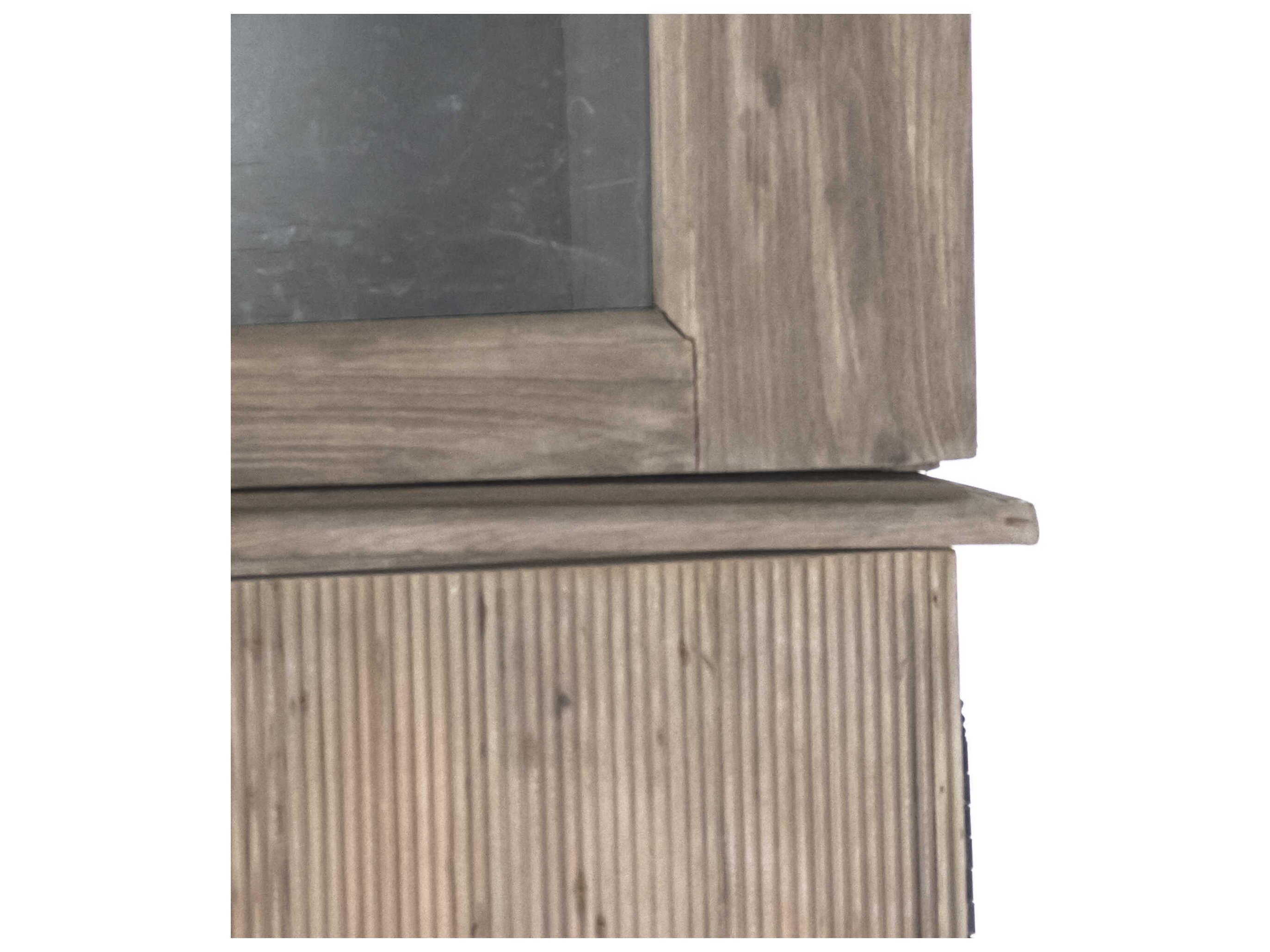 Zentique Hugh Beech Wood Display Cabinet