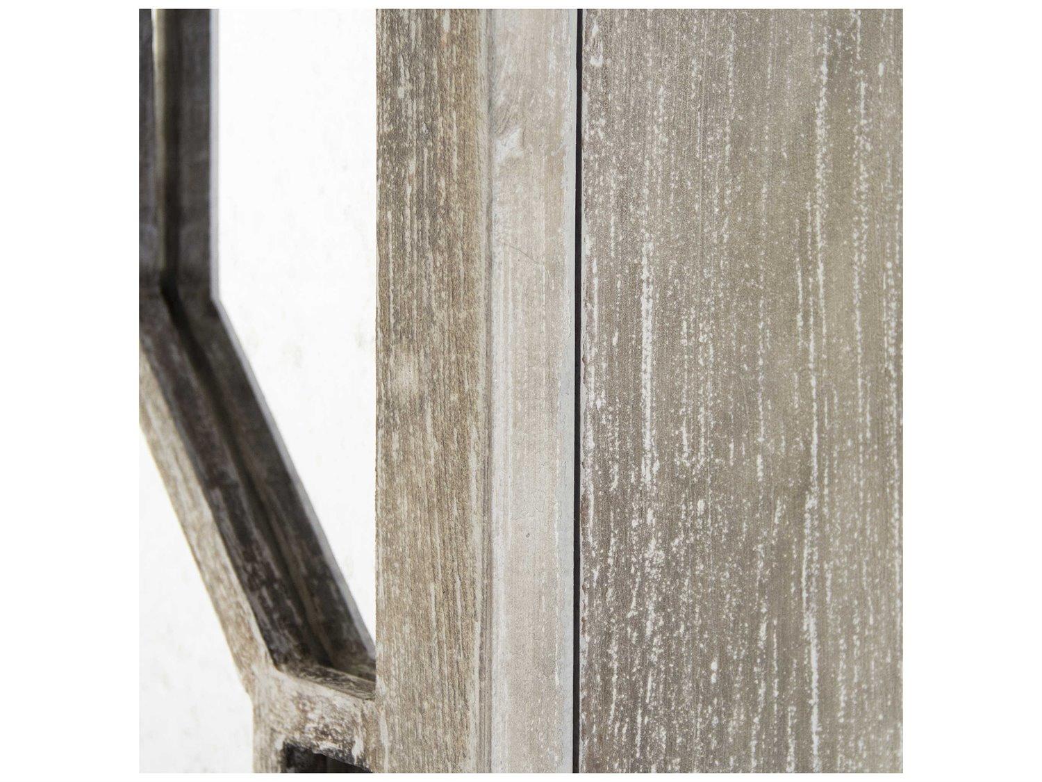 Zentique Pine Wood Display Cabinet