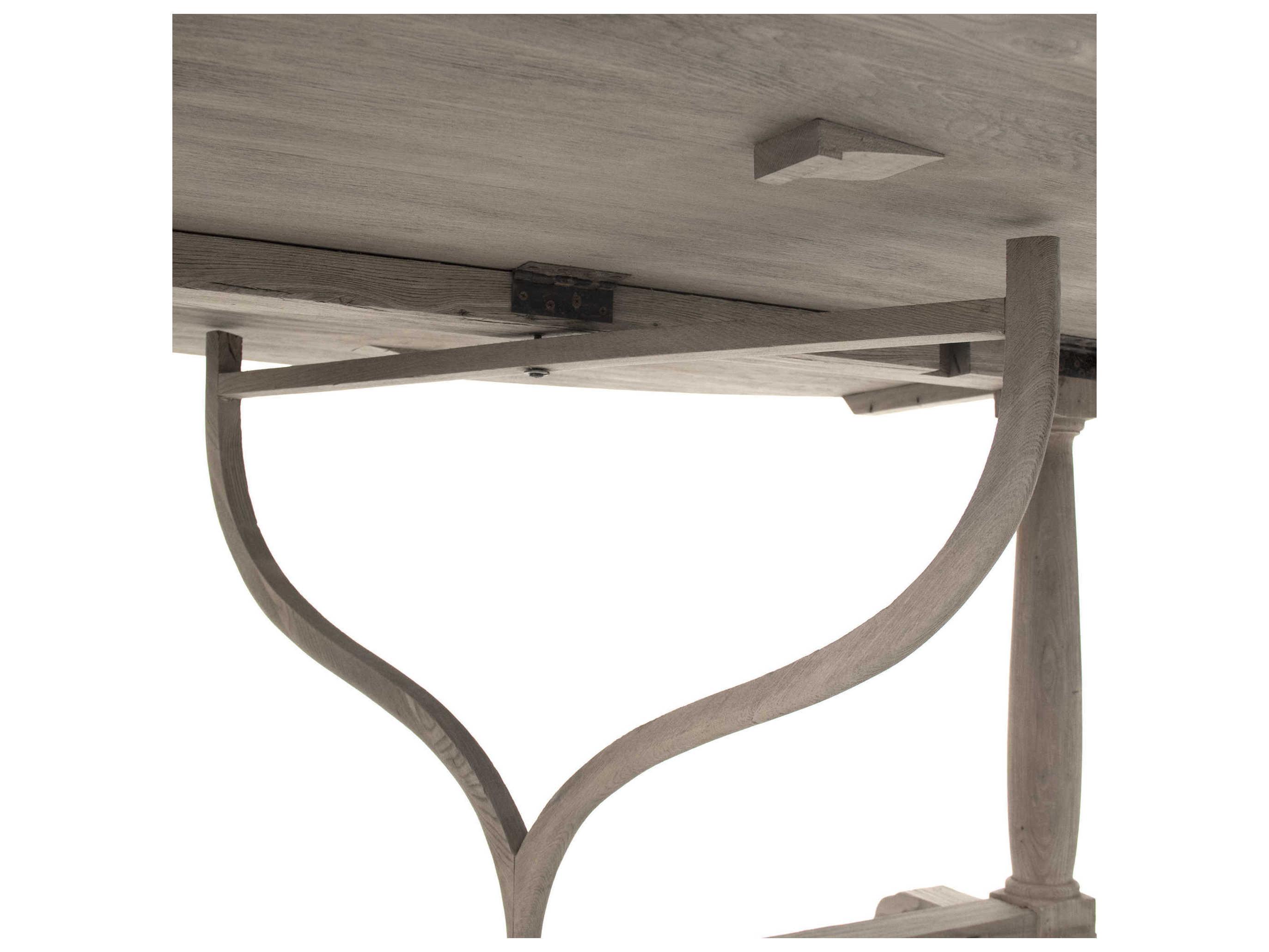 Zentique Raw Natural Oval Wood Bar Table