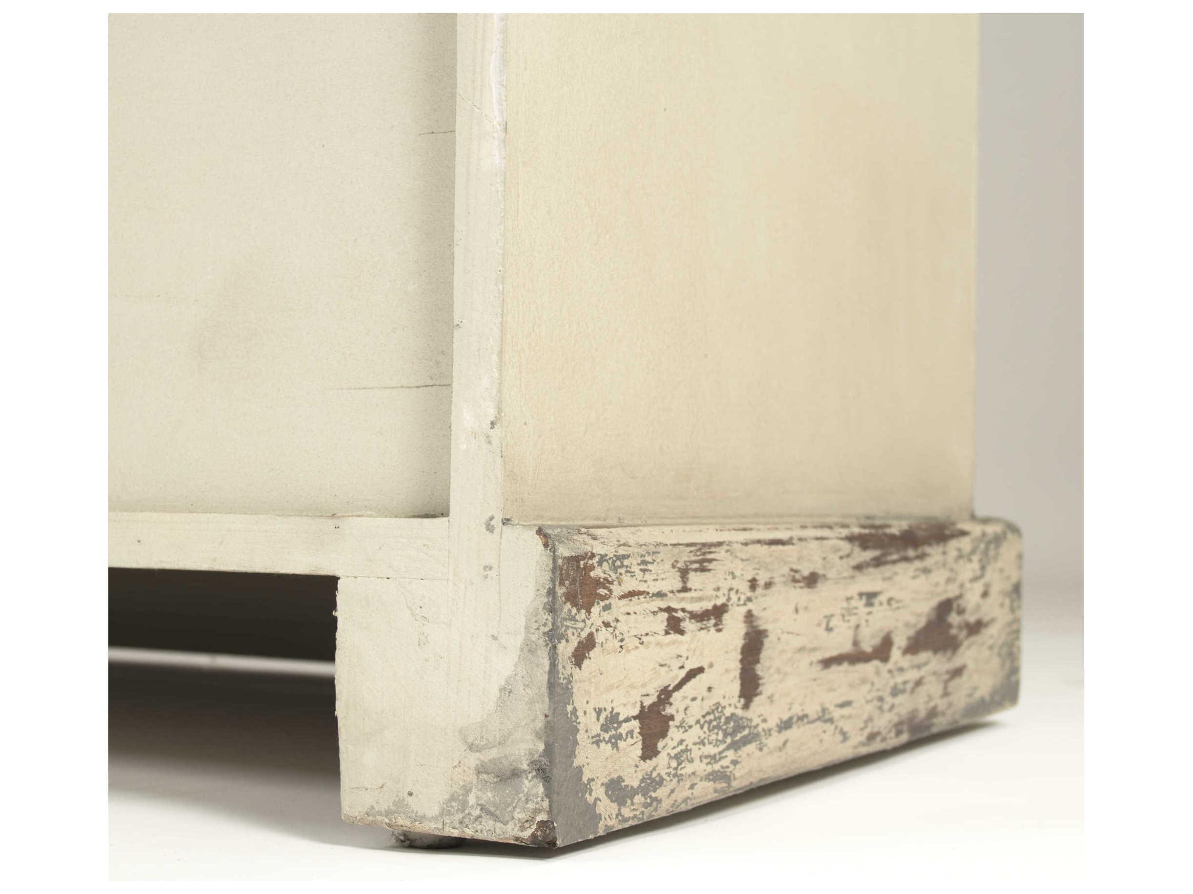 Zentique Pine Wood Display Cabinet