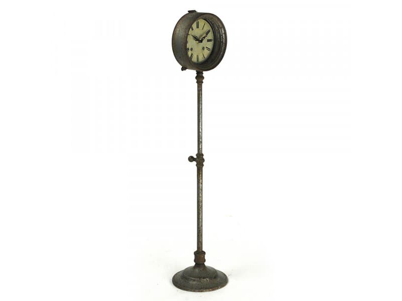 Zentique Rustic Zinc Iron Clock