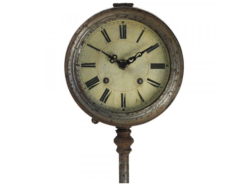 Zentique Rustic Zinc Iron Clock