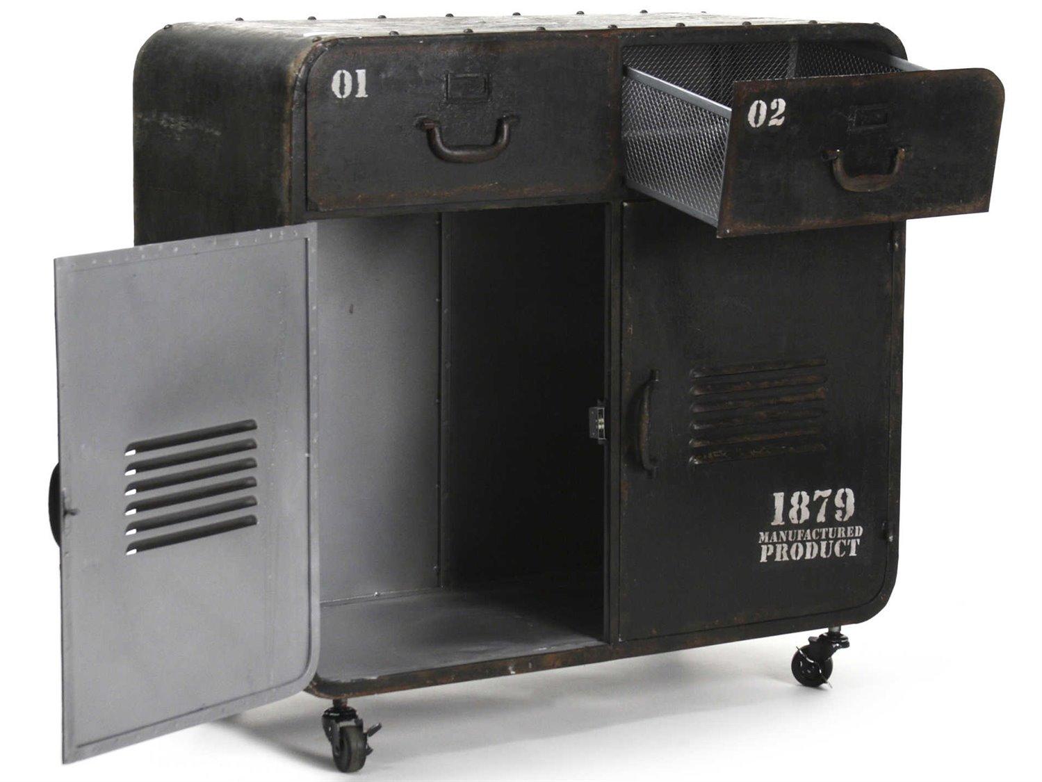 Zentique Black Accent Chest