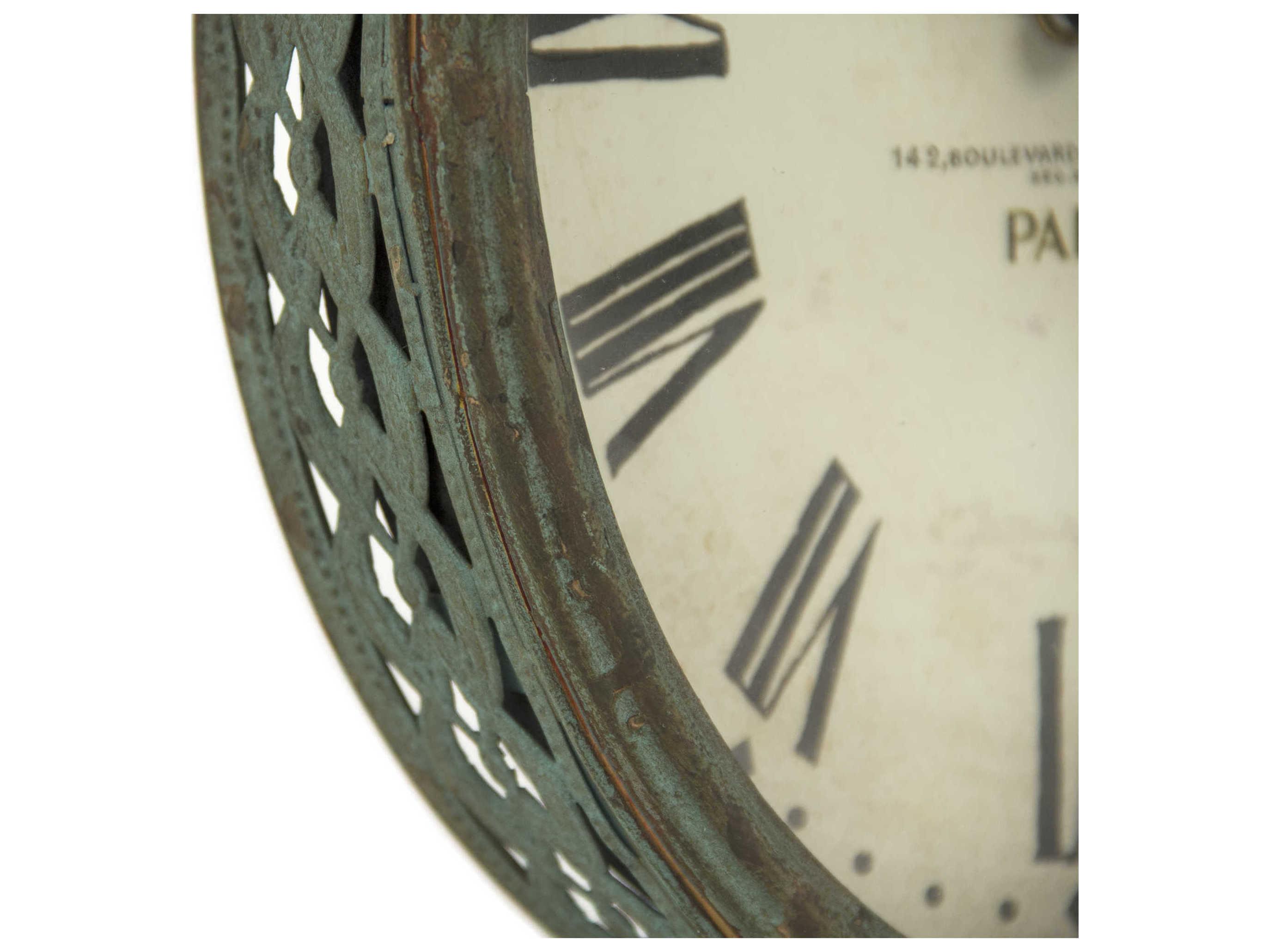 Zentique Antique Grey Clock