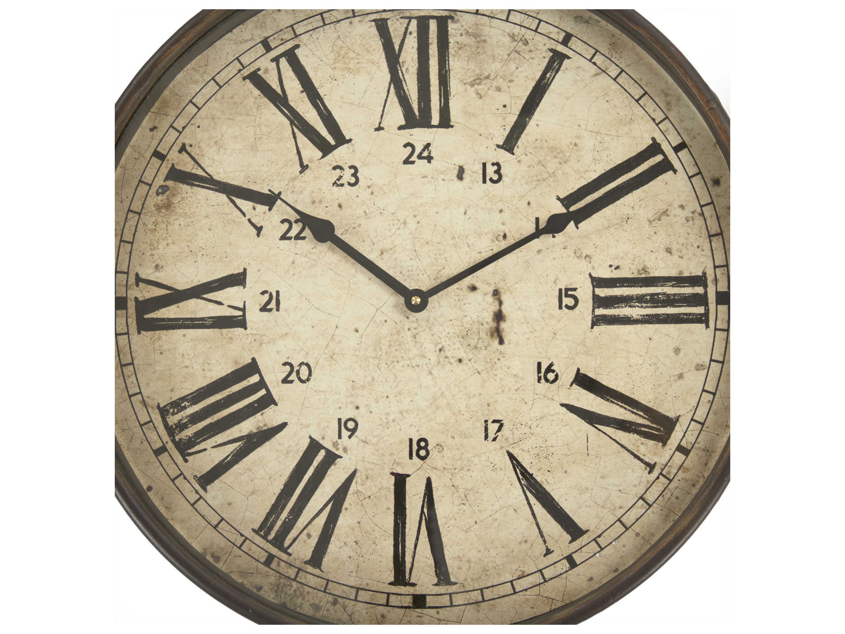 Zentique Antique Grey Bale Wall Clock