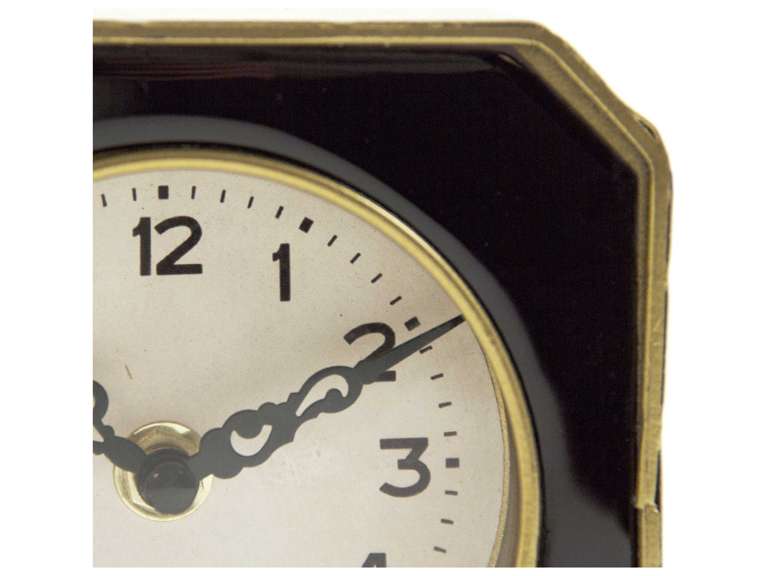 Zentique Black Gold Clock