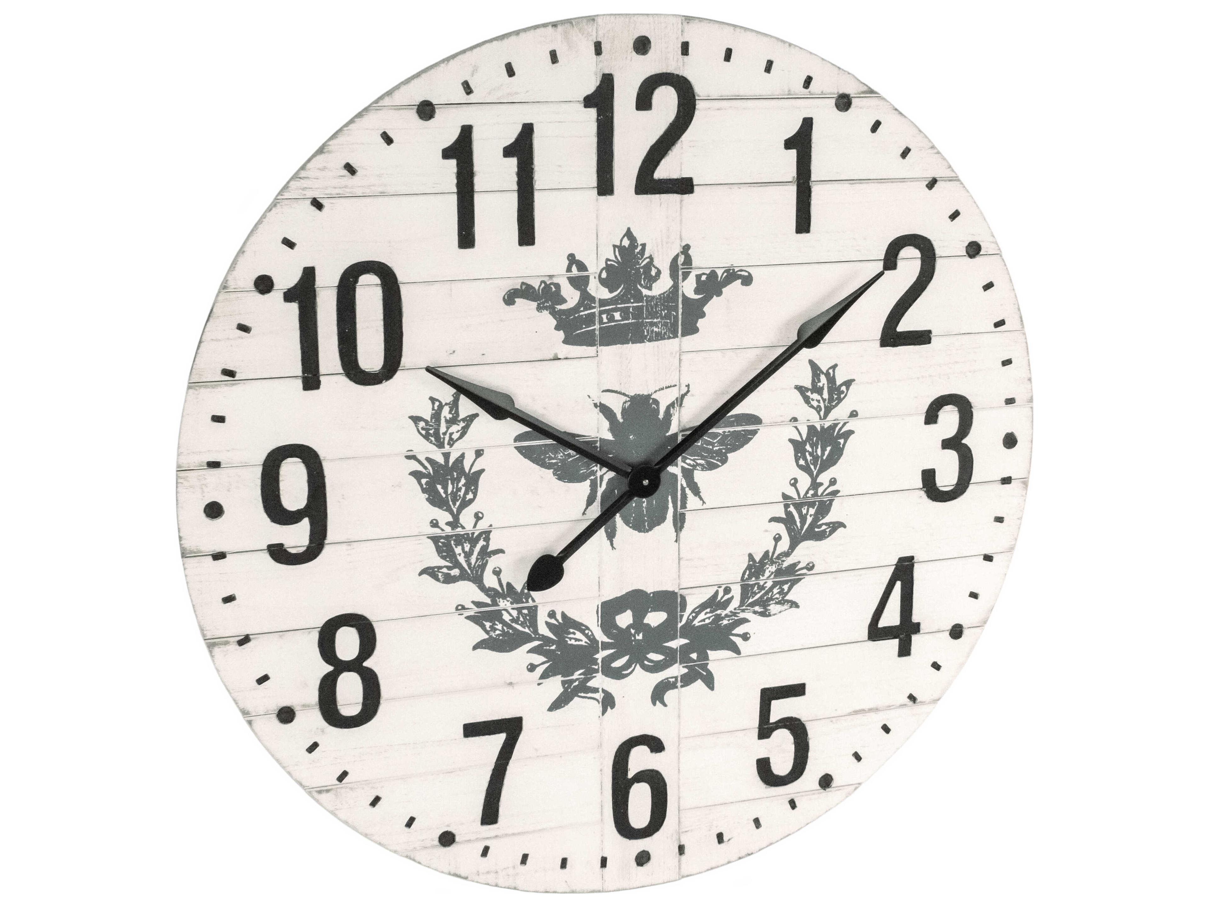 Zentique White Wall Clocks