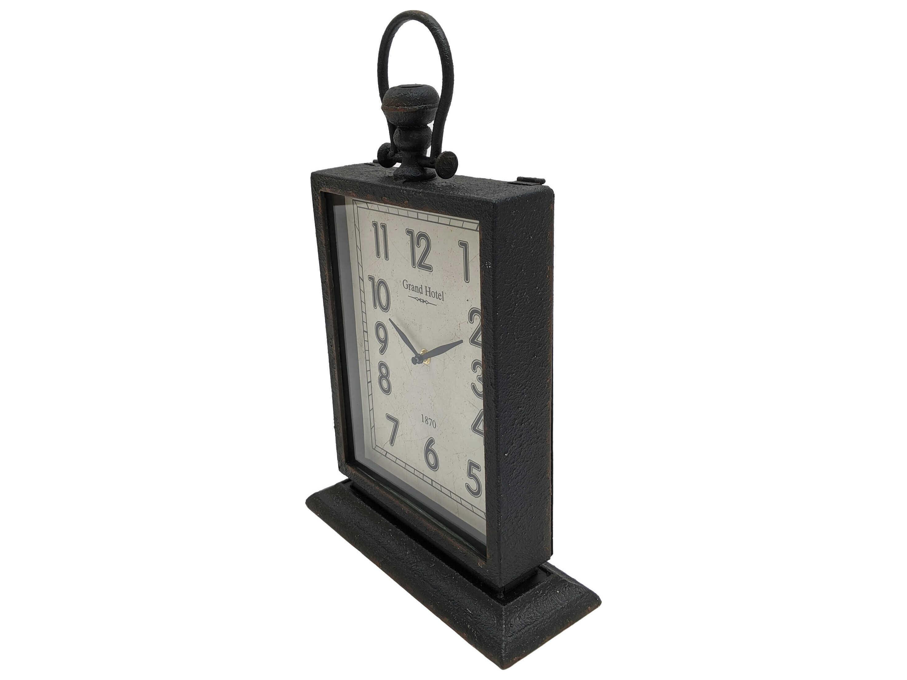 Zentique Distressed Grey Table Clock