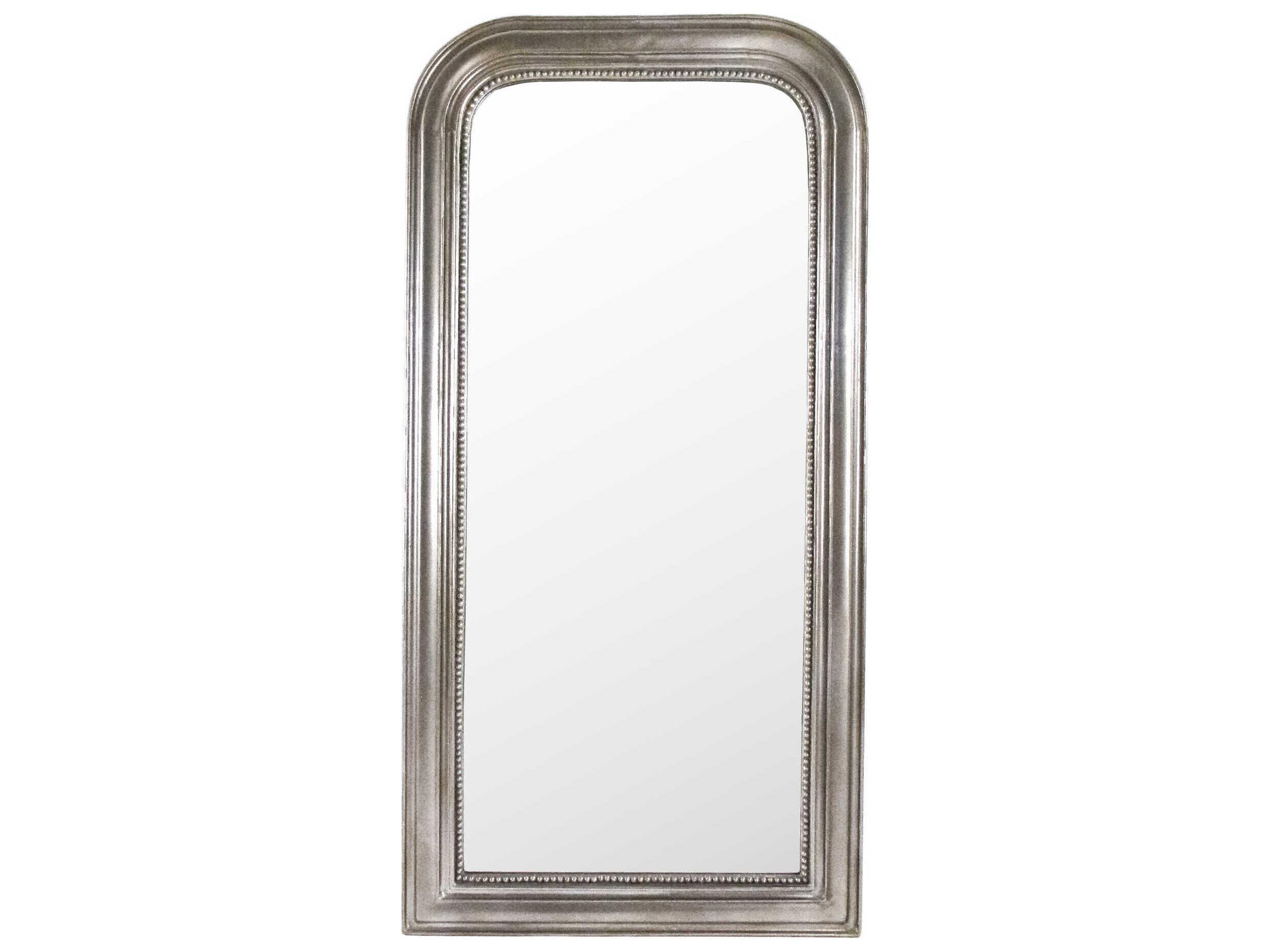 Zentique Gustaf Weathered Silver Wall Mirror Vertical