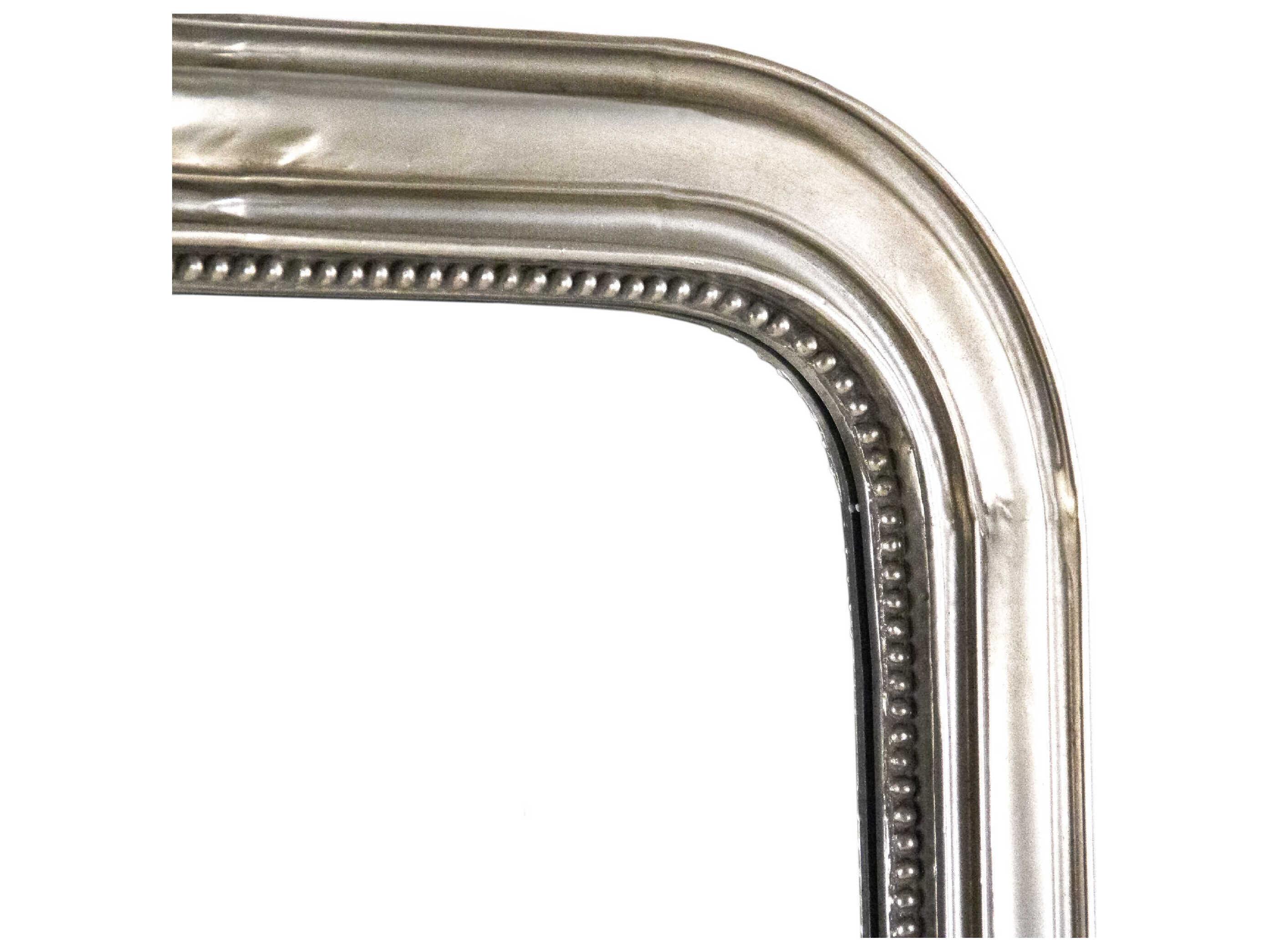 Zentique Gustaf Weathered Silver Wall Mirror Vertical