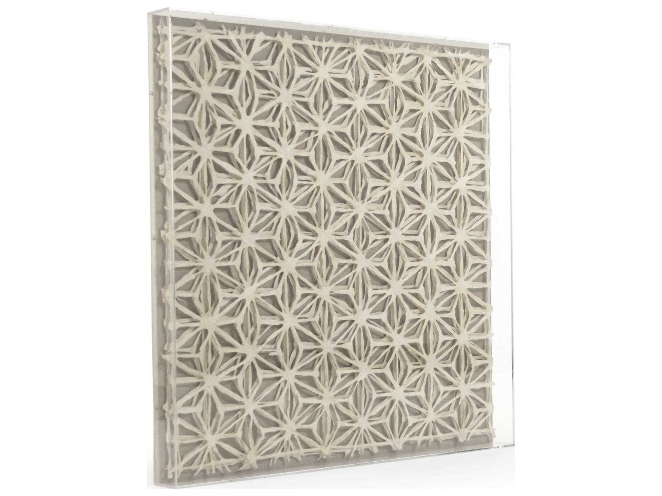 Zentique Geometrical Abstract Paper Shadow Box