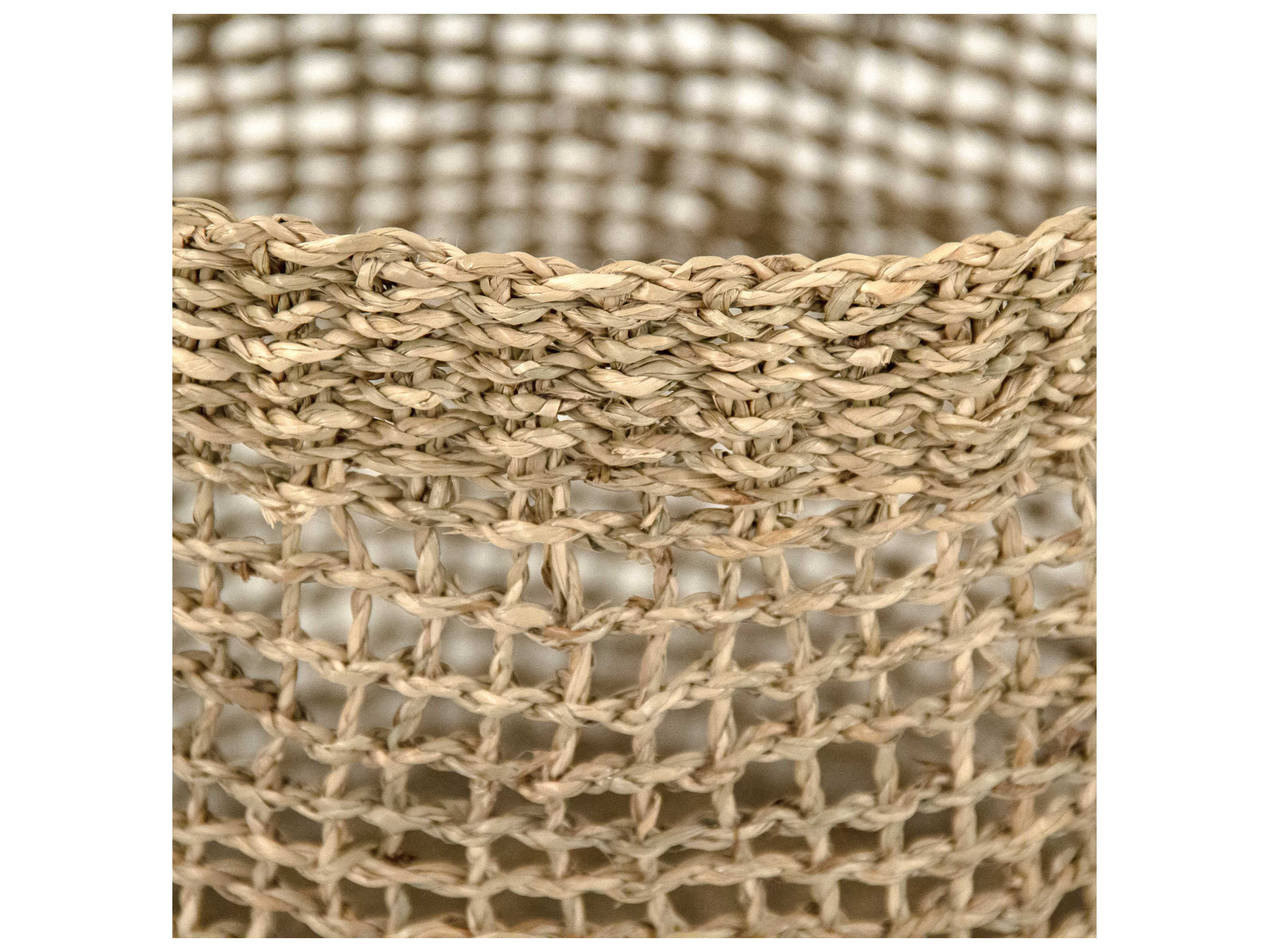Zentique Brown 18" Woven Basket