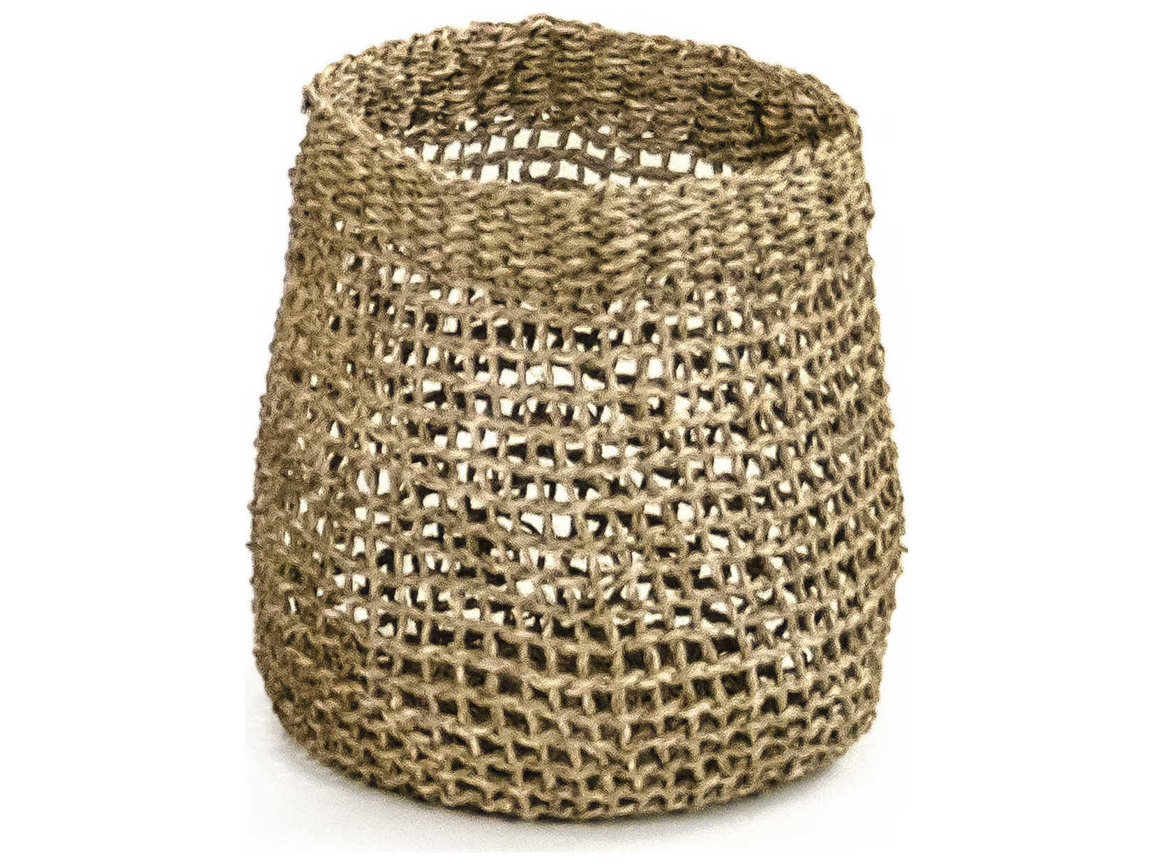 Zentique Brown 10" Woven Basket