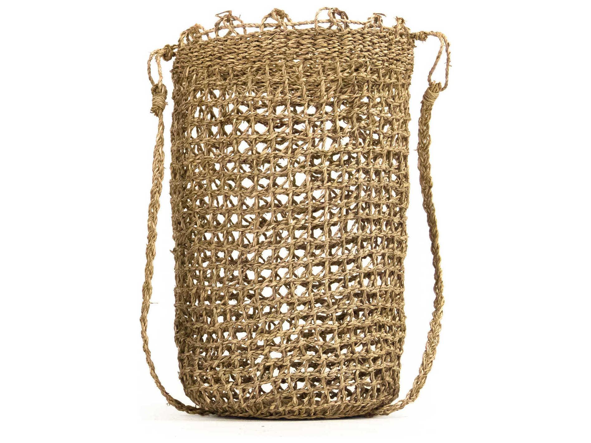 Zentique Brown 18" High Woven Basket