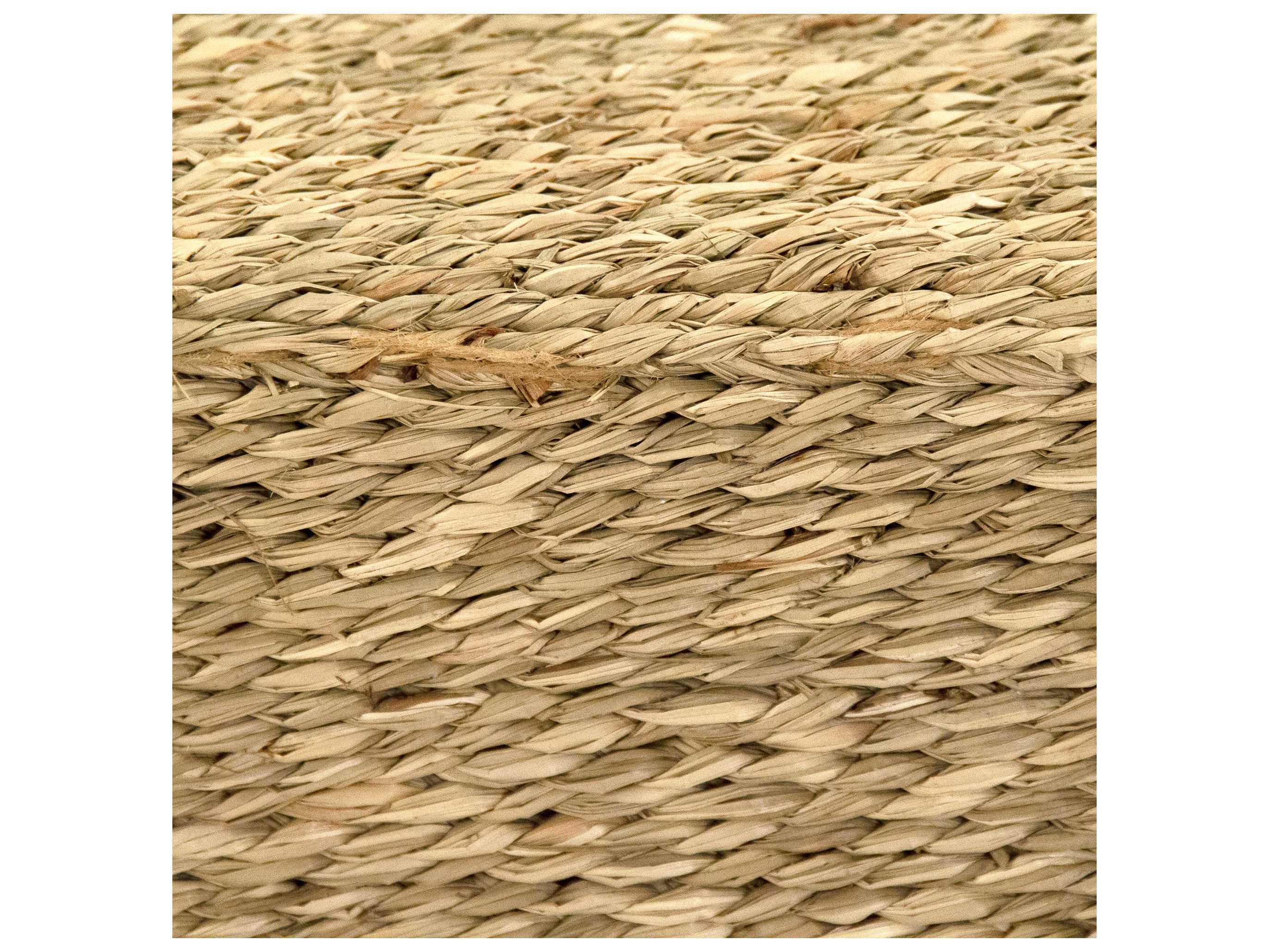 Zentique Brown Ottoman