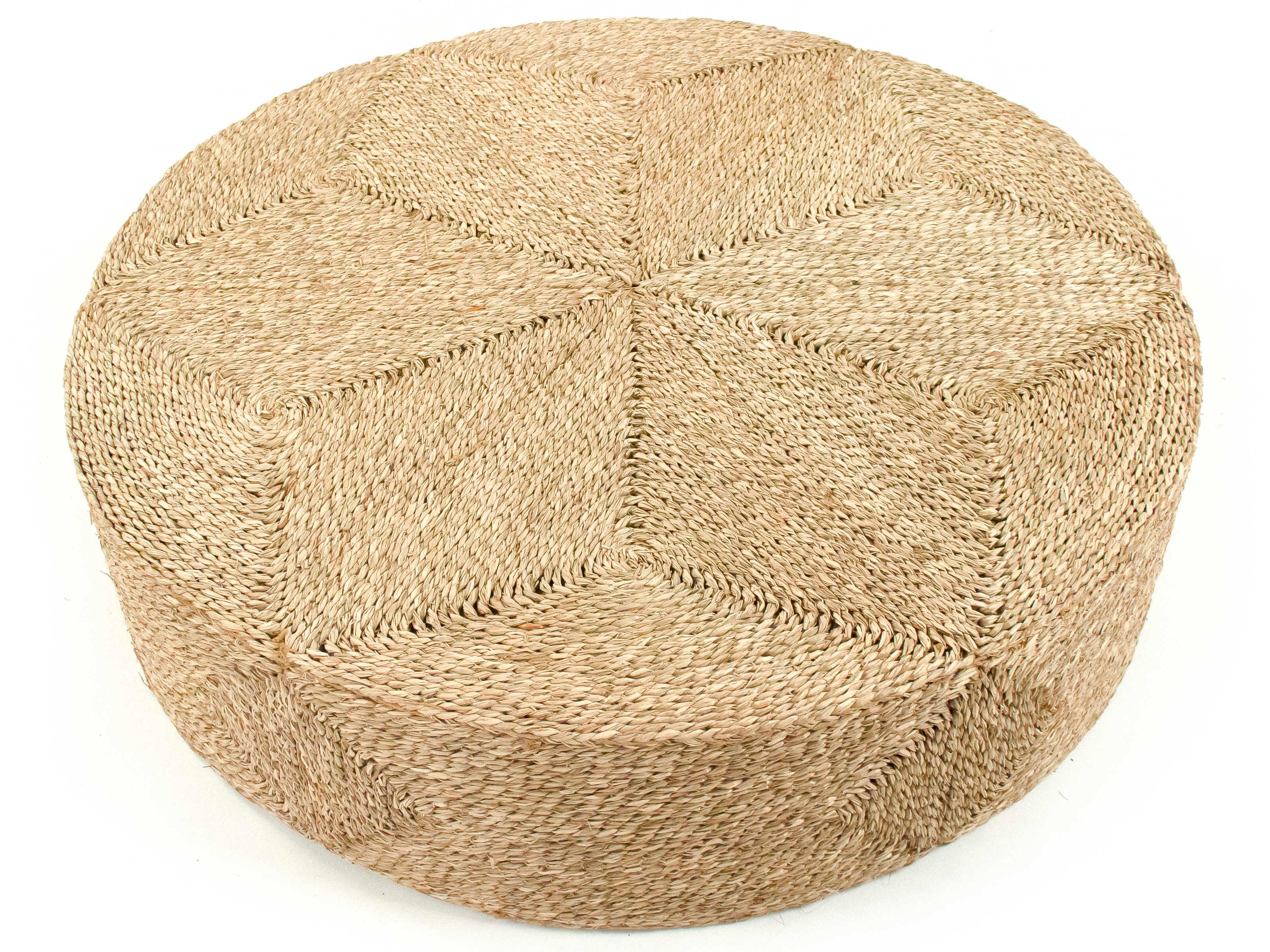 Zentique Brown Ottoman