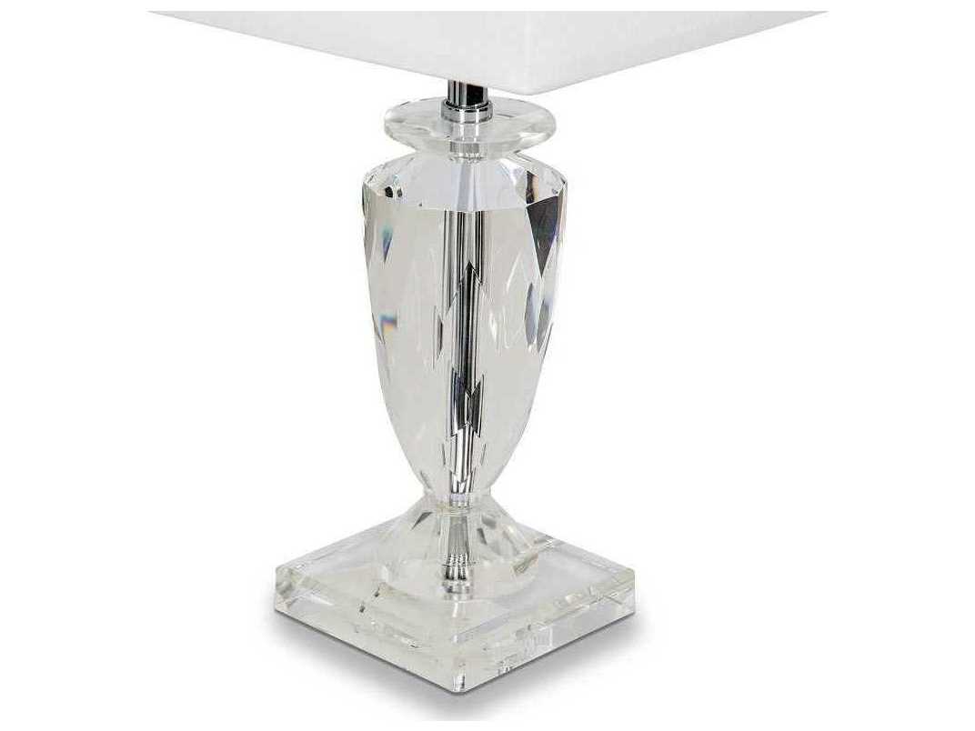Michael Amini Montreal Crystal Clear Table Lamp