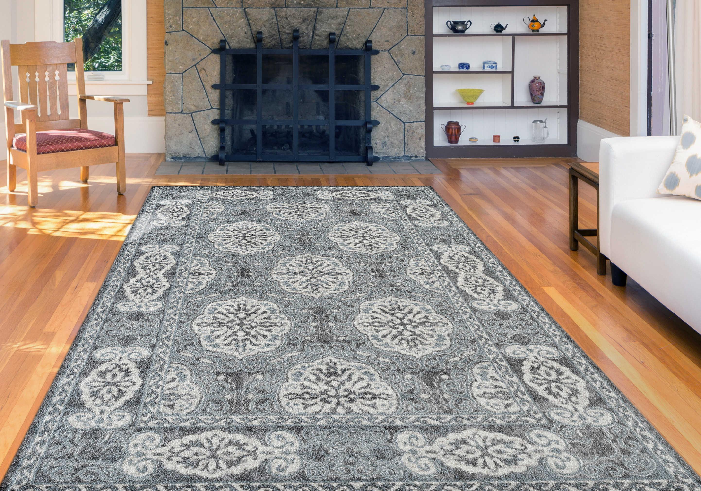 Amer Rugs Alexandria Bordered Area Rug