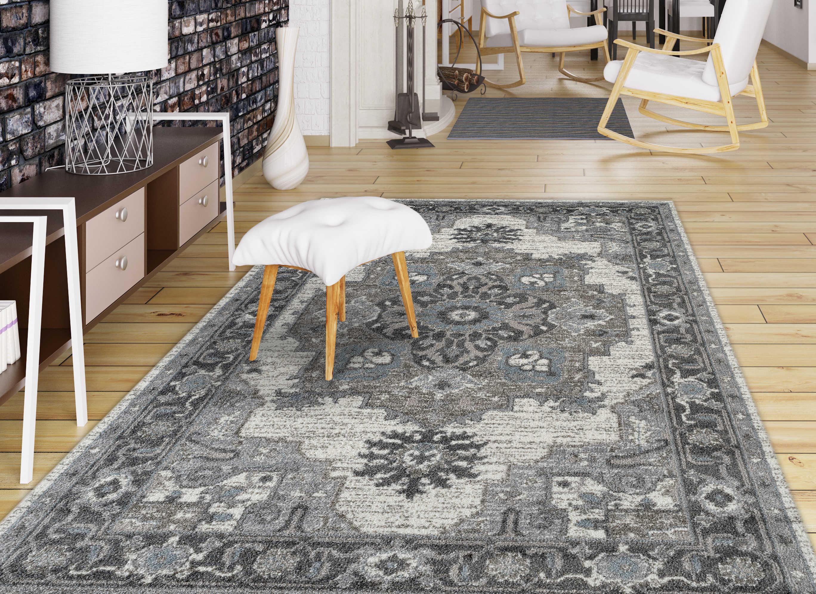 Amer Rugs Alexandria Bordered Area Rug