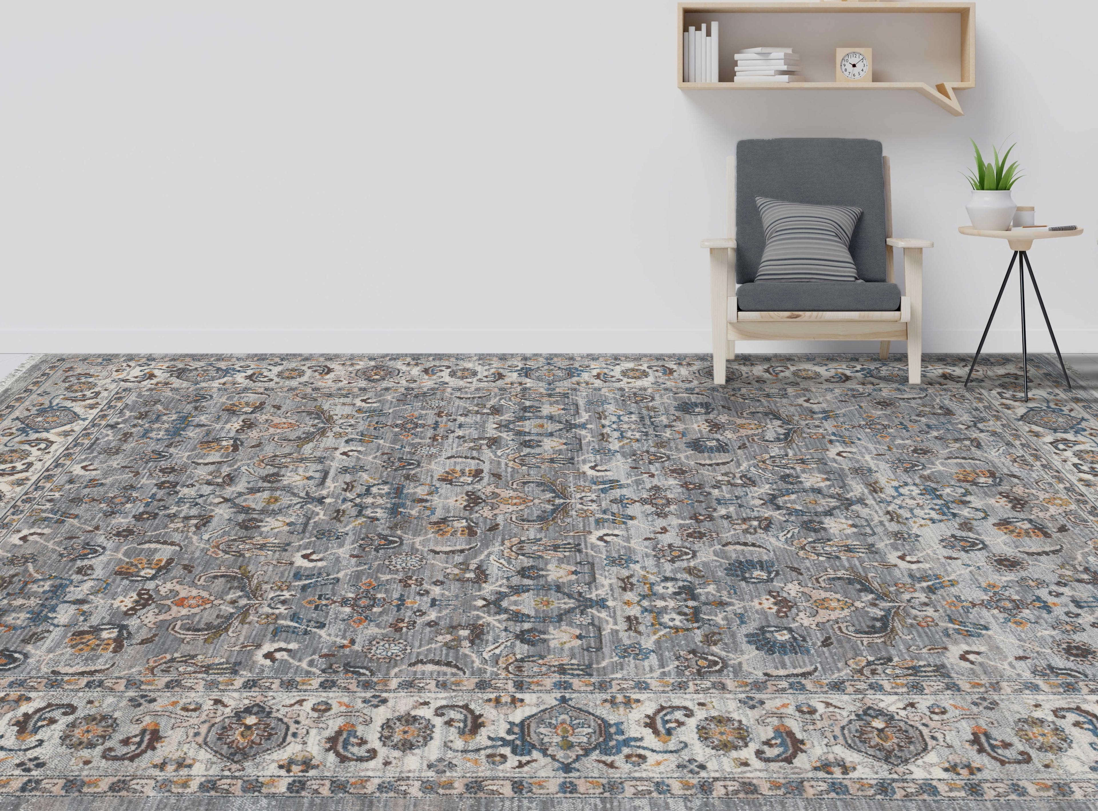 Amer Rugs Arcadia Bordered Area Rug