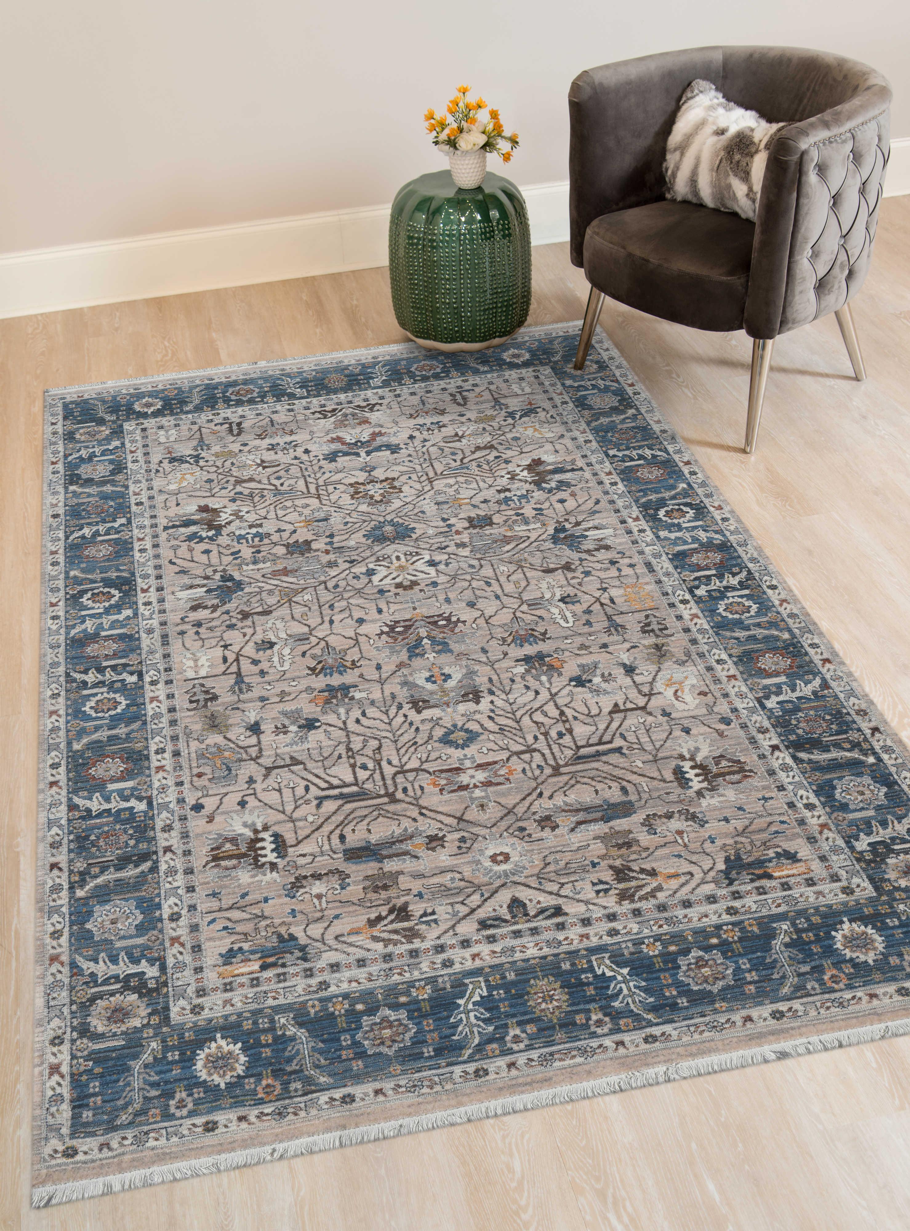 Amer Rugs Arcadia Bordered Area Rug