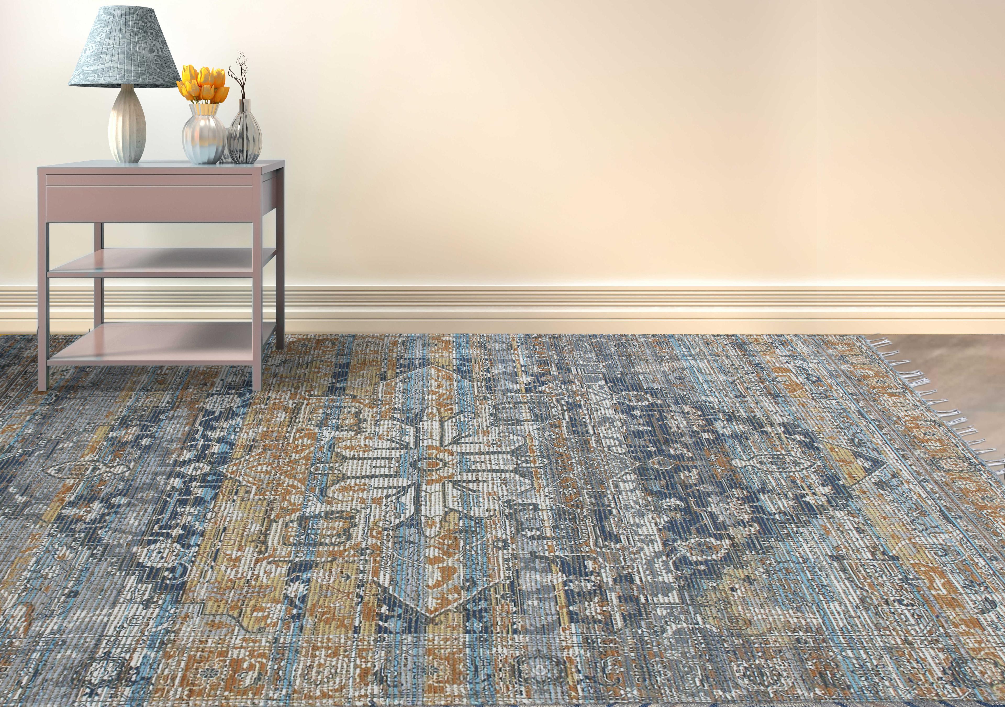 Amer Rugs Prairie Bordered Area Rug