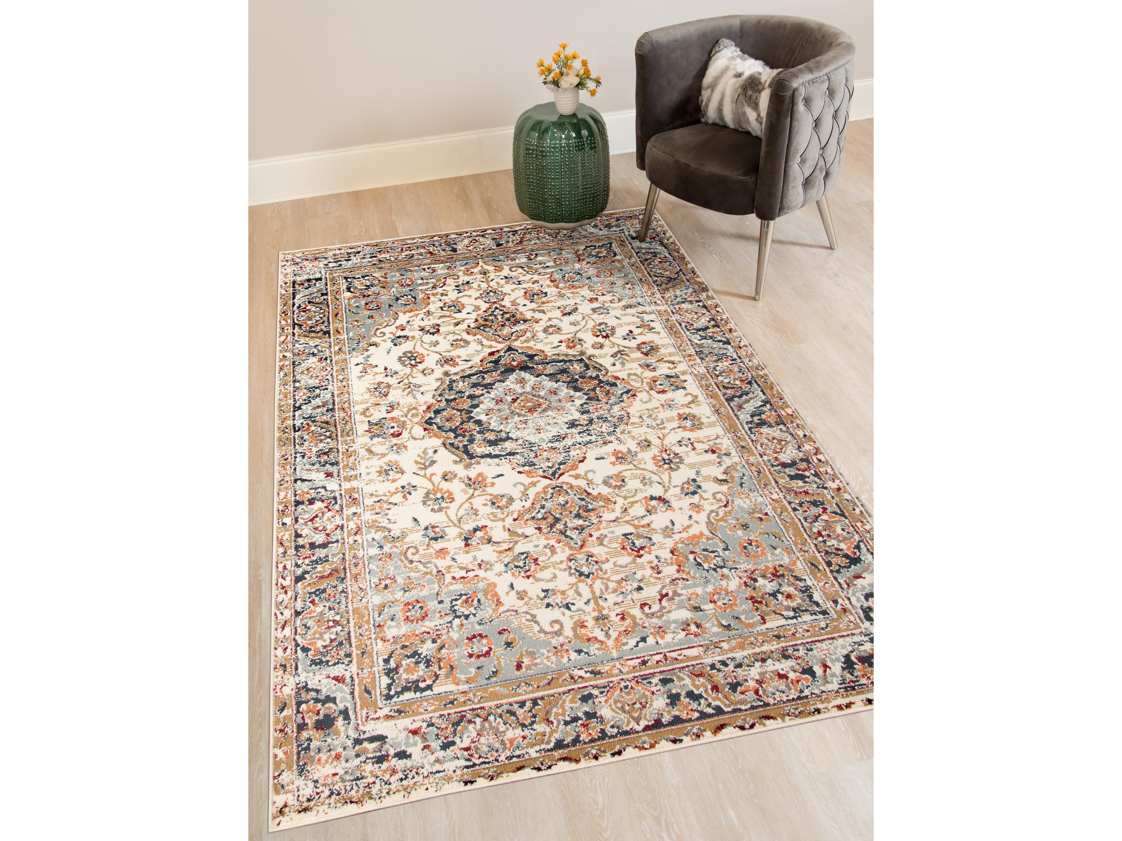 Amer Rugs Rellurata Bordered Area Rug