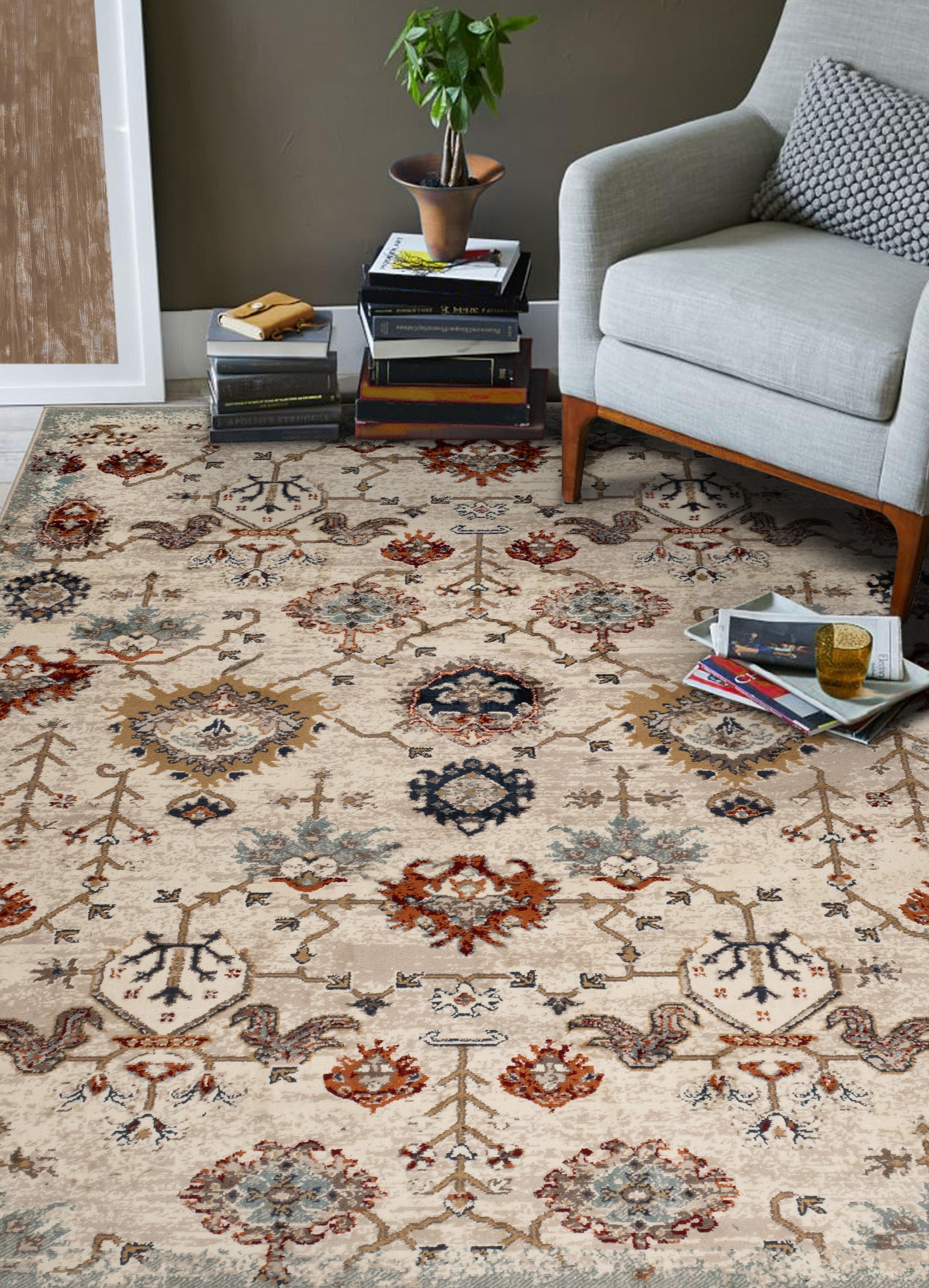 Amer Rugs Rellurata Bordered Area Rug