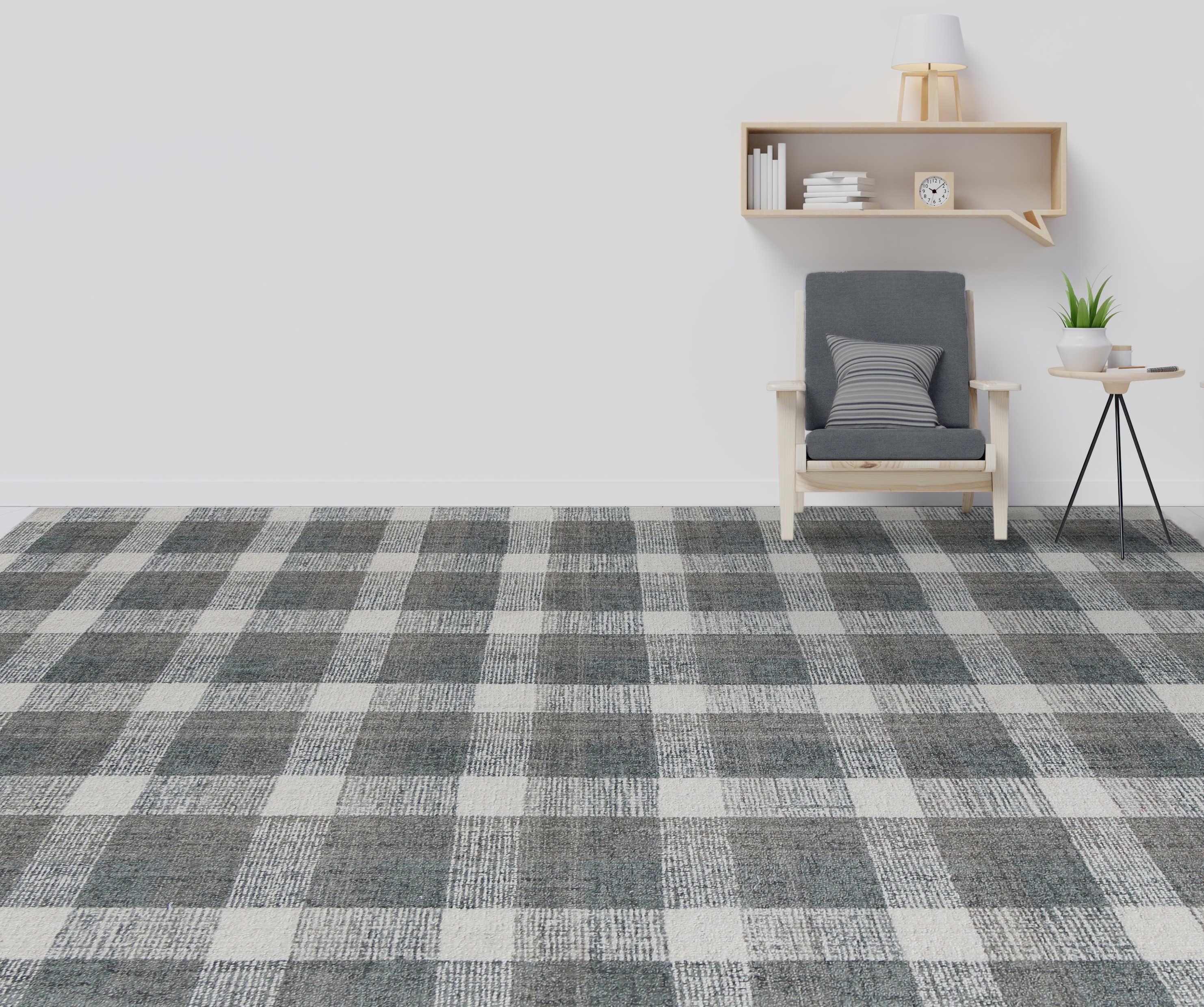 Amer Rugs Tartan Striped Area Rug