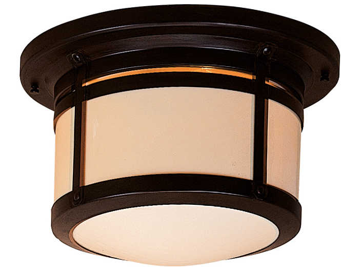 Arroyo Craftsman Berkeley 2 - Light Glass Outdoor Ceiling Light