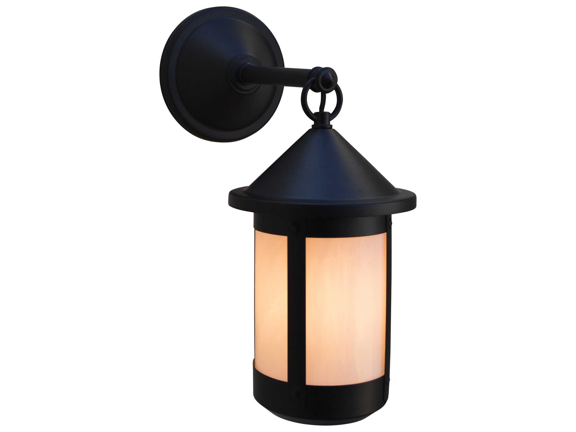 Arroyo Craftsman Berkeley 1 - Light Glass Outdoor Wall Light
