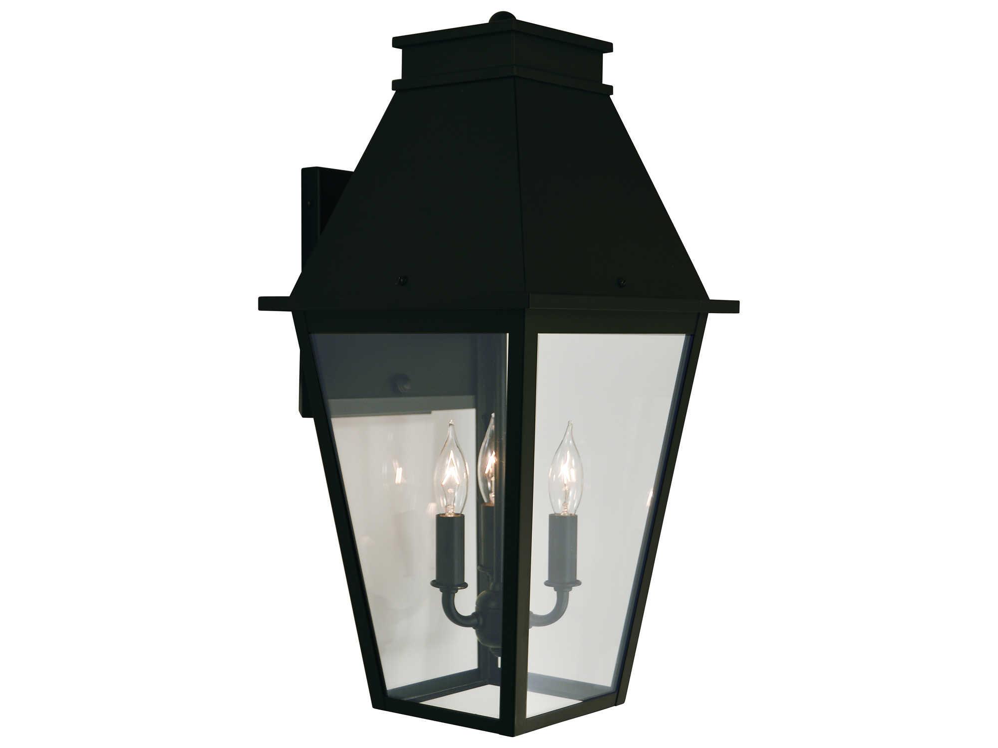 Arroyo Craftsman Croydon 3 - Light Glass Outdoor Wall Light