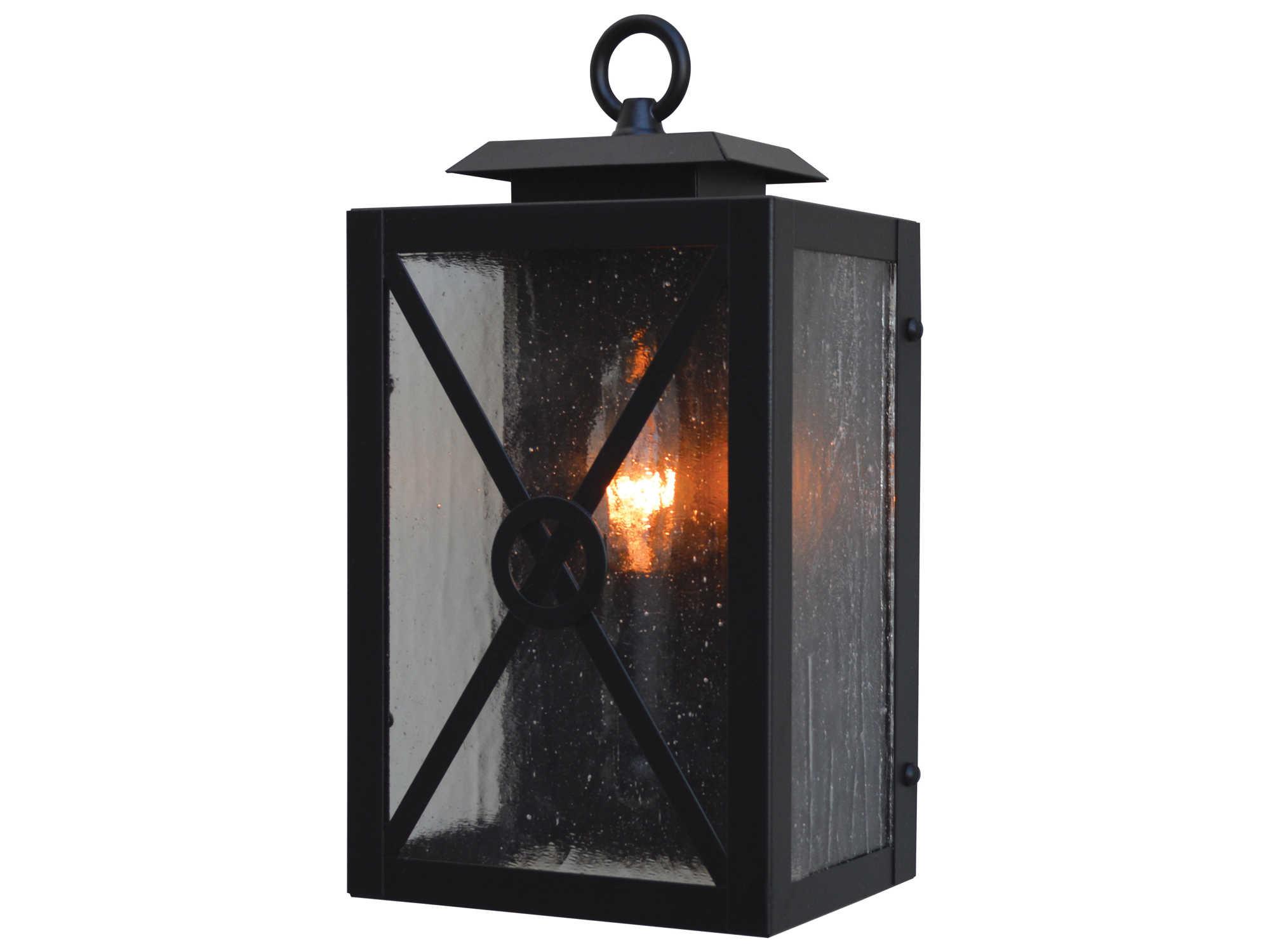Arroyo Craftsman Exeter 1 - Light Glass Outdoor Wall Light