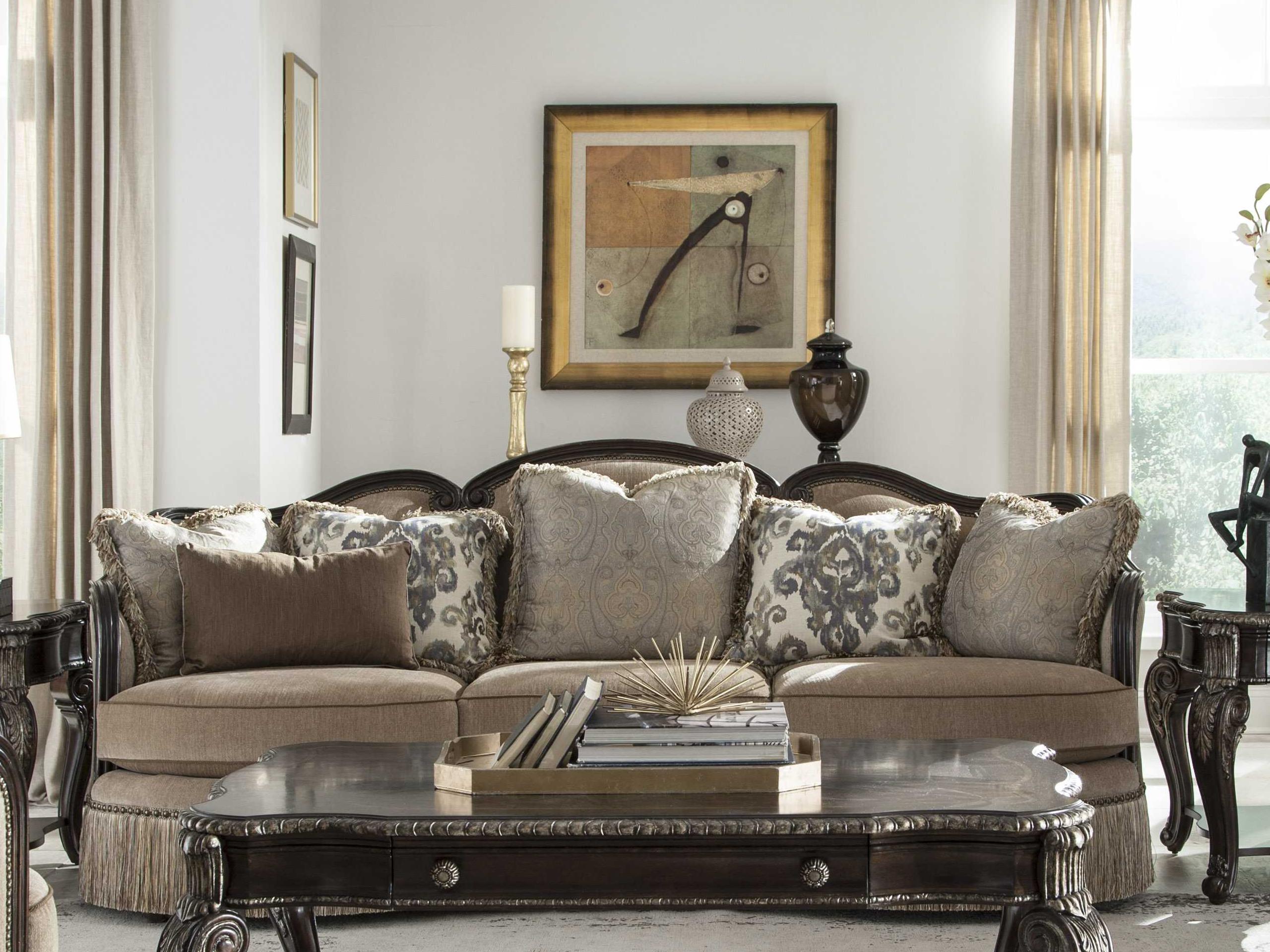 A.R.T. Furniture Giovanna Azure Gables Beige Upholstered Sofa