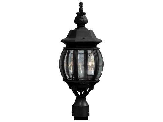 Artcraft Classico 3 - Light Outdoor Post Light Mount