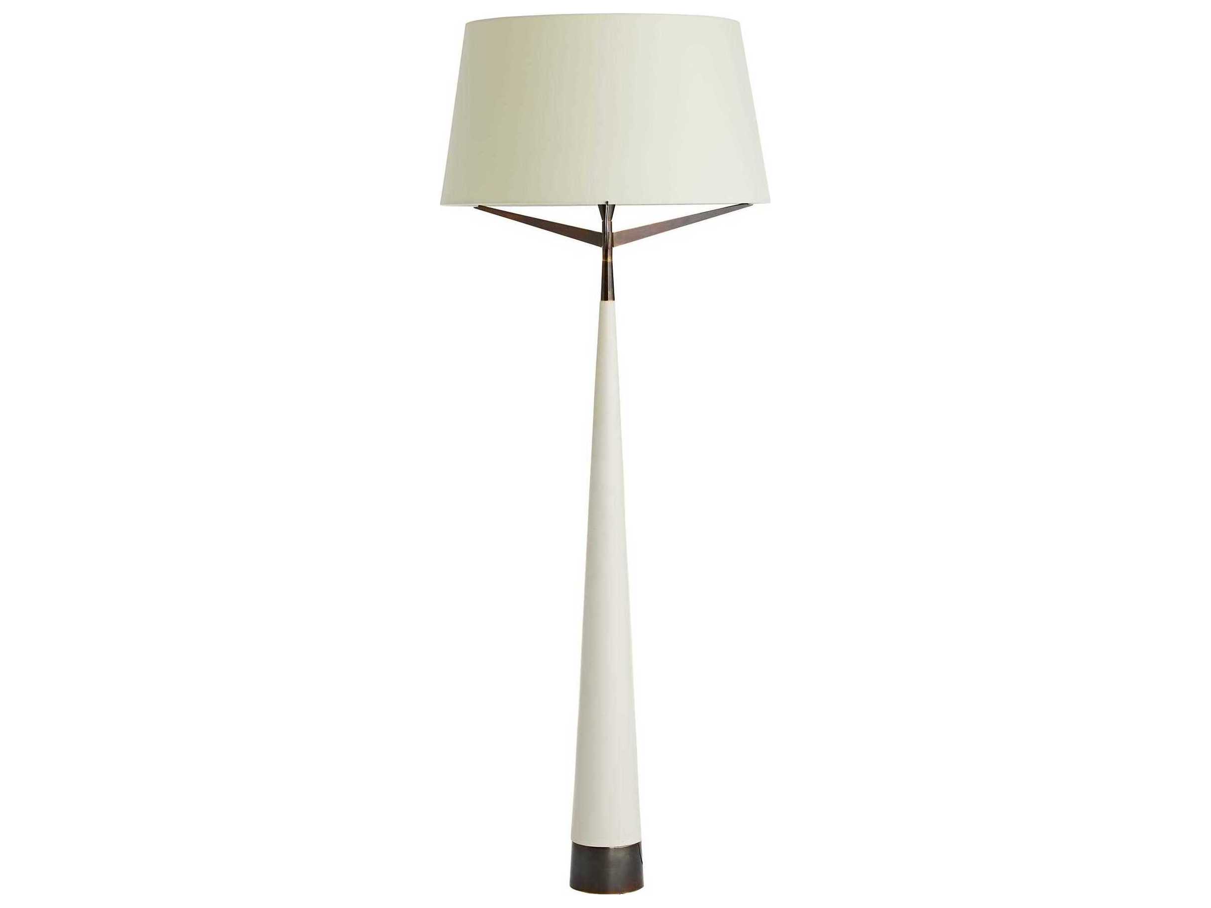 Arteriors Home Elden Ivory White Floor Lamp