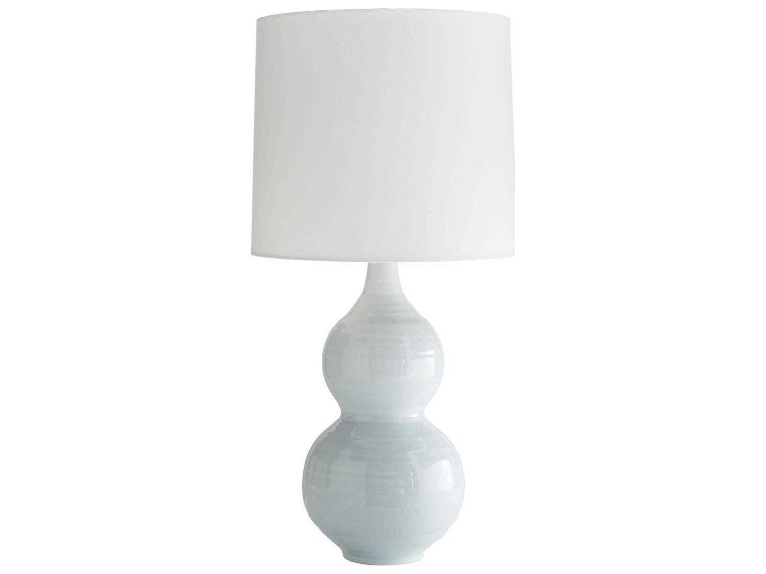 Arteriors Home Lacey Ice Blue Buffet Lamp