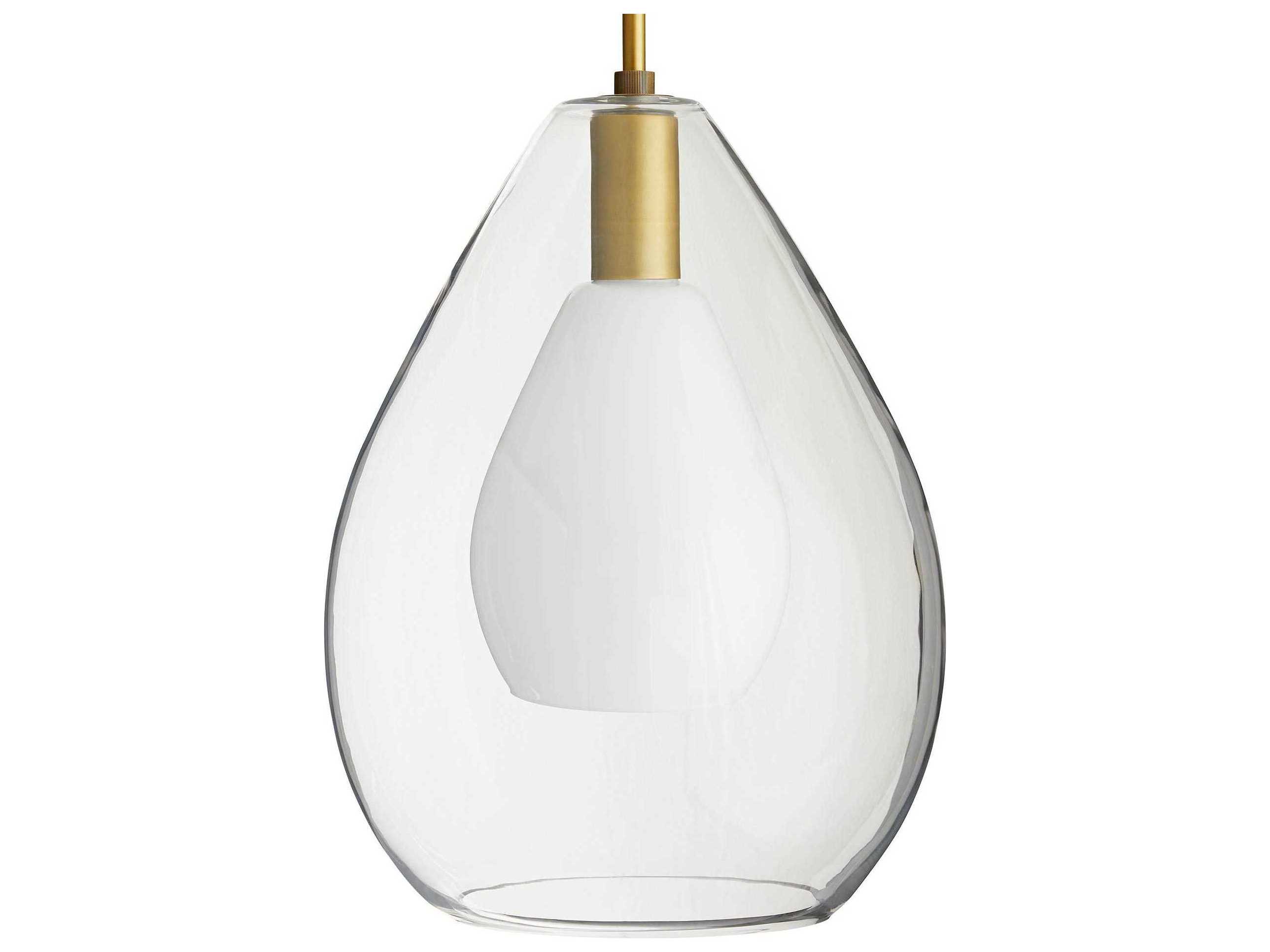 Arteriors Home Nala  1-Light Antique Brass Pendant