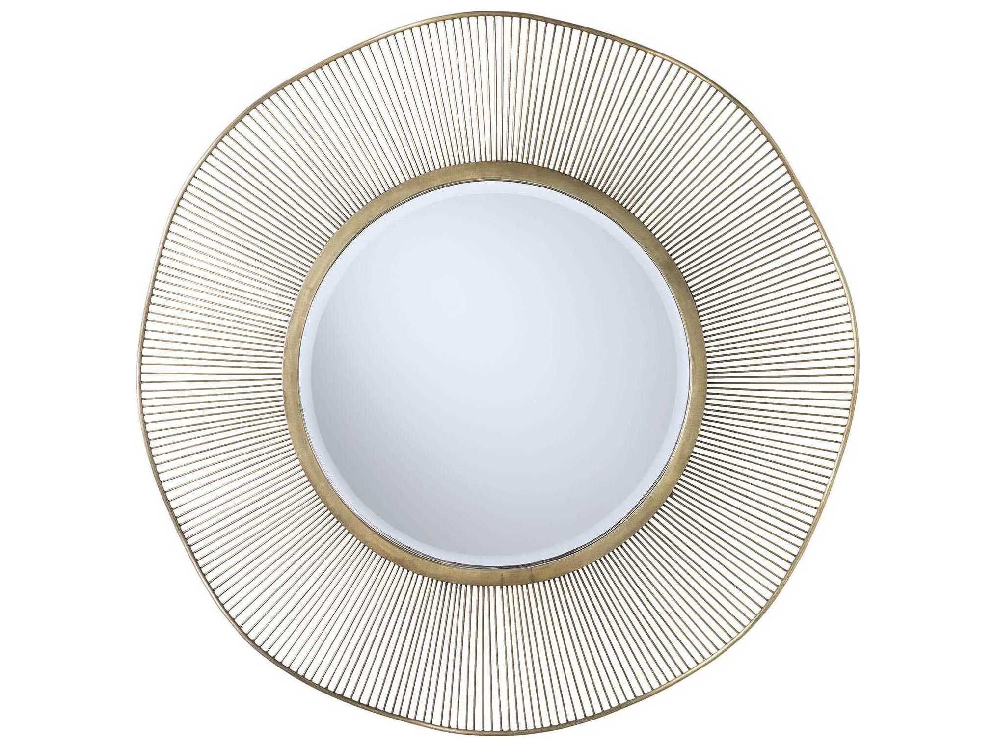 Arteriors Home Olympia Antique Brass Wall Mirror