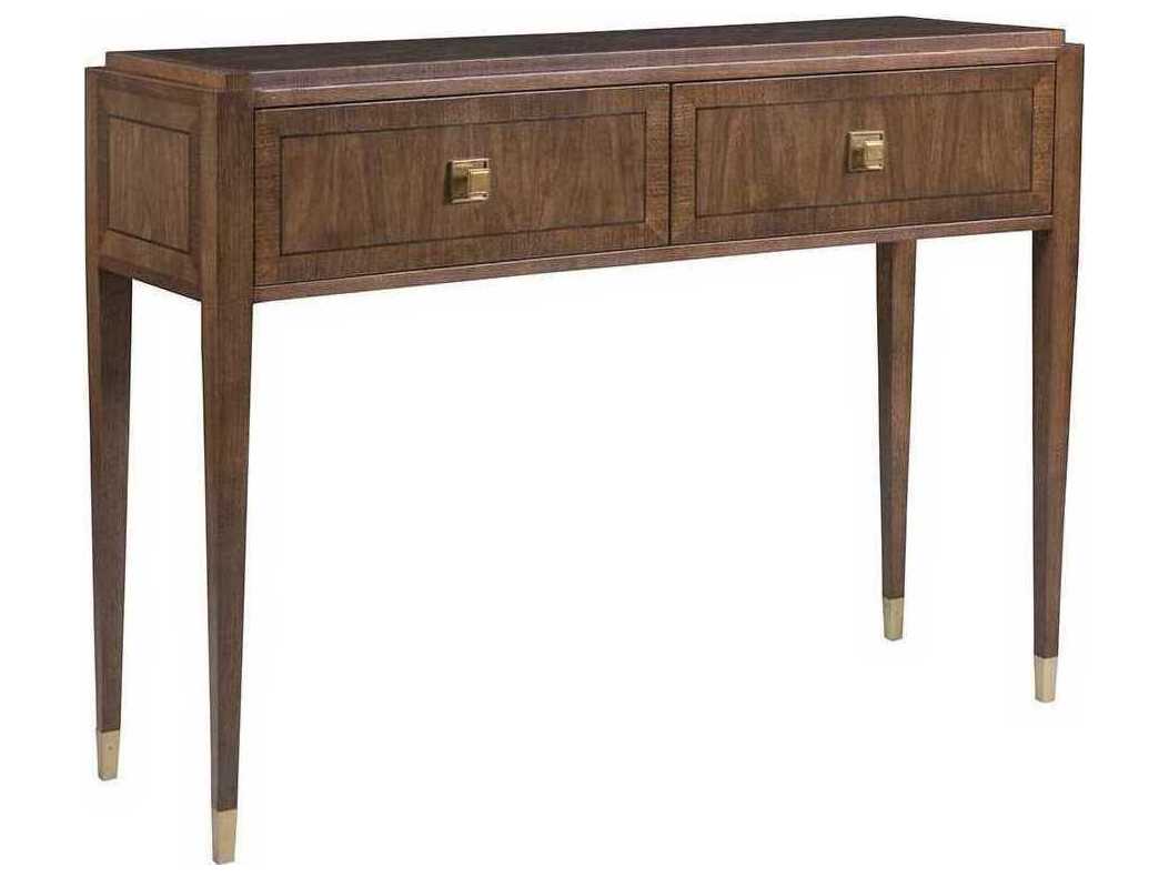 Artistica Chiavari Rectangular Wood Bleached Walnut Console Table