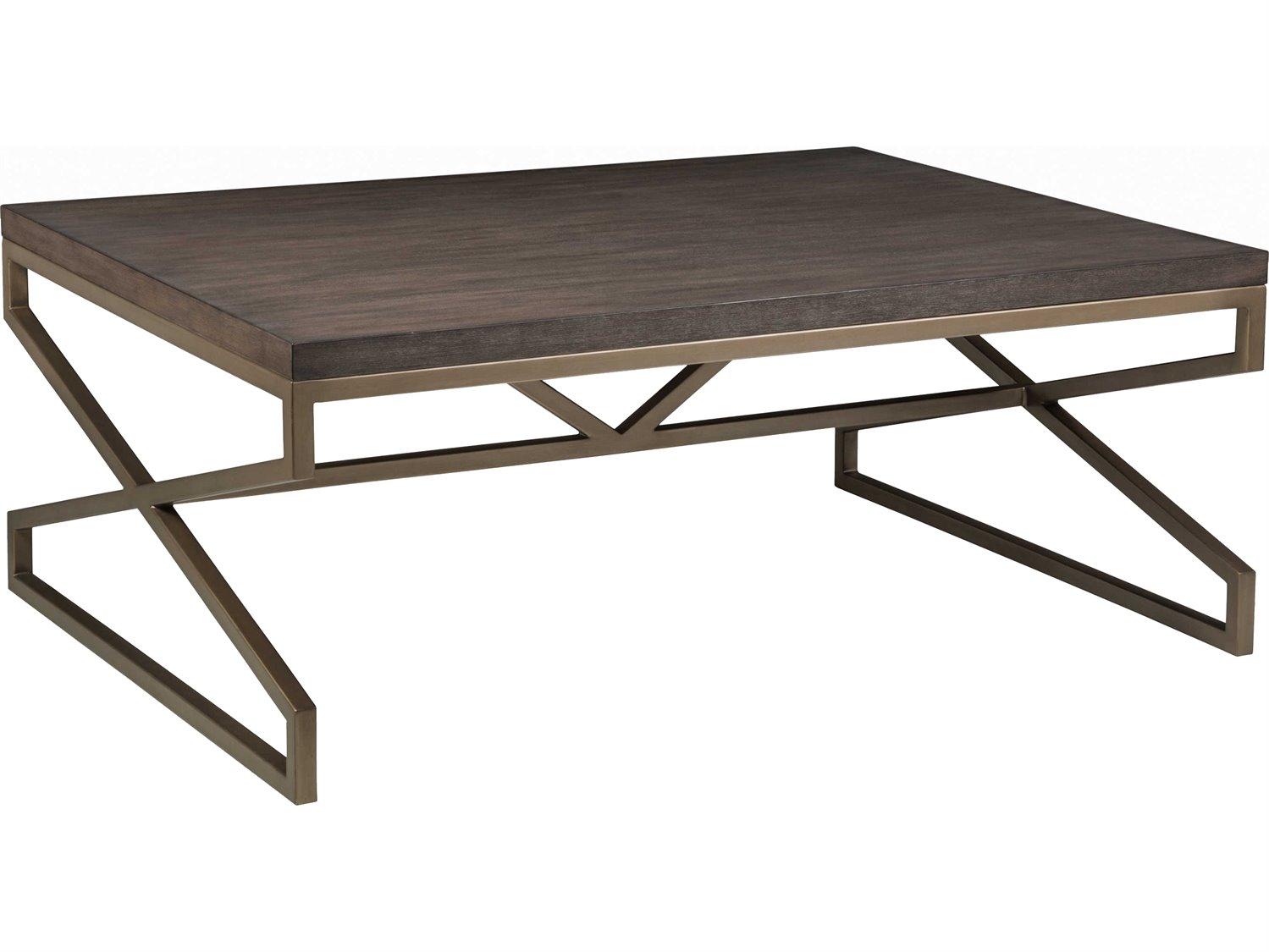 Artistica Cohesion Program Edict Rectangular Wood Antico Cocktail Table