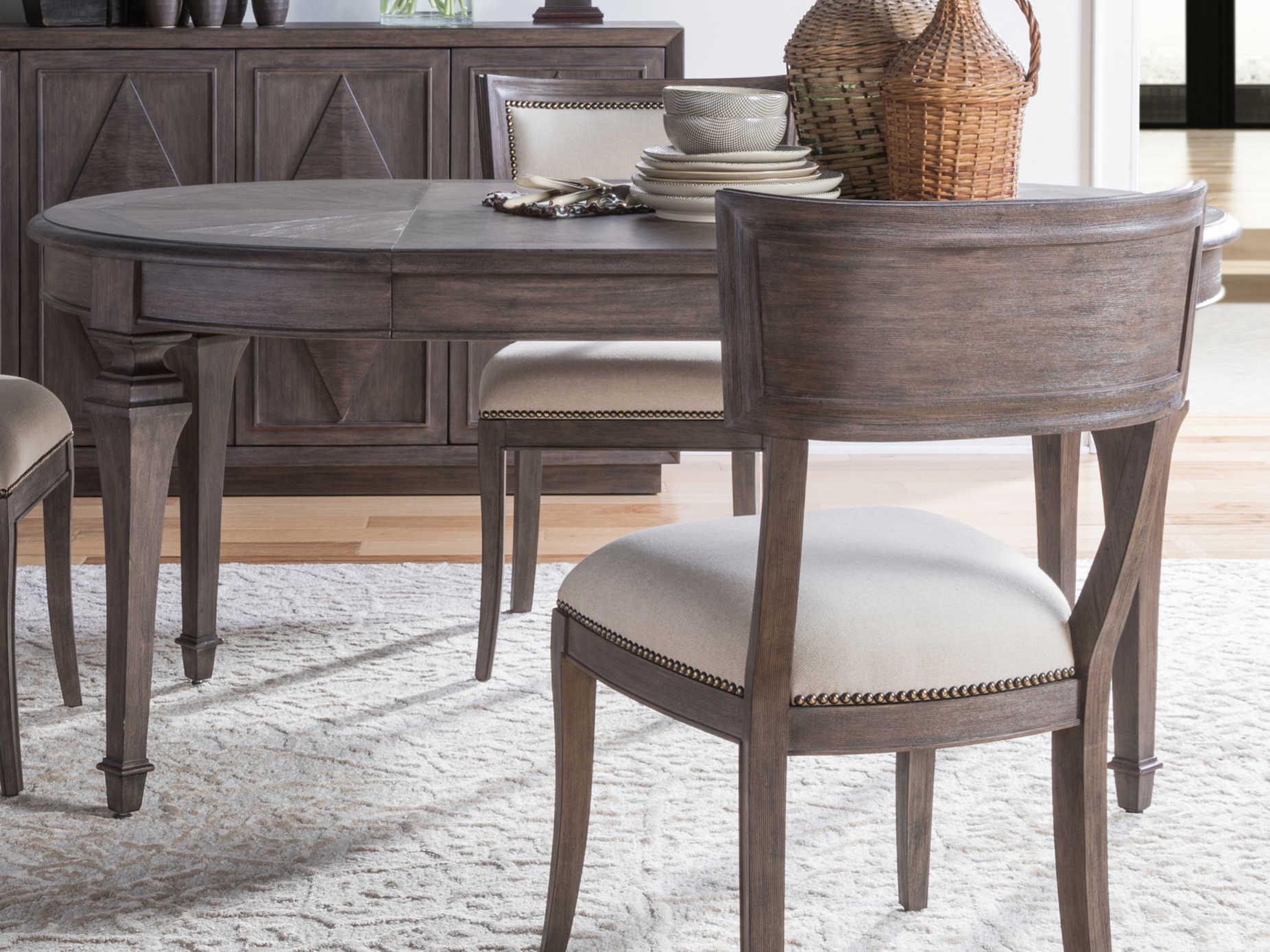 Artistica Cohesion Program Aperitif Extendable Round Wood Dining Table