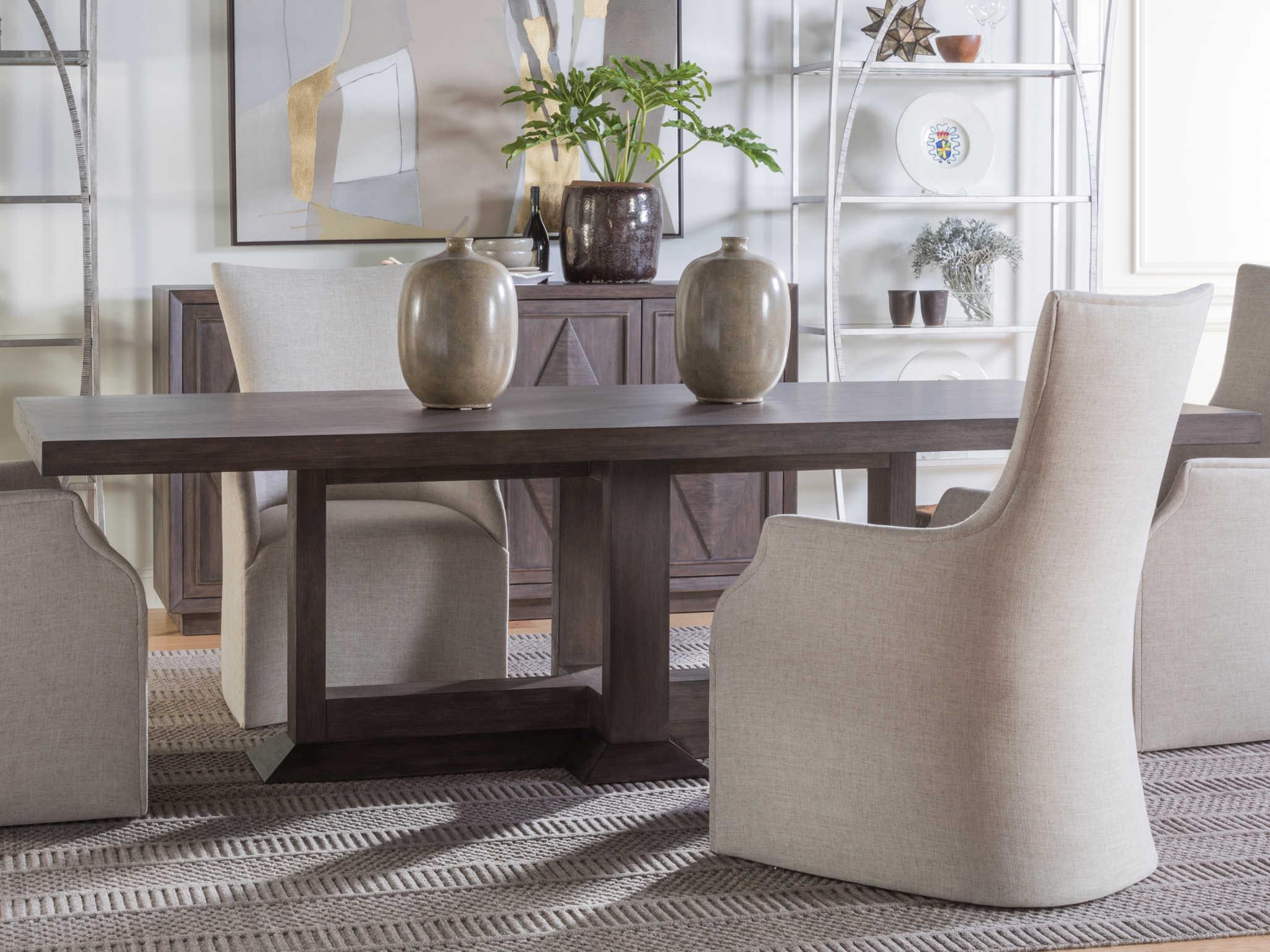 Artistica Cohesion Program Emissary Rectangular Wood Antico Dining Table