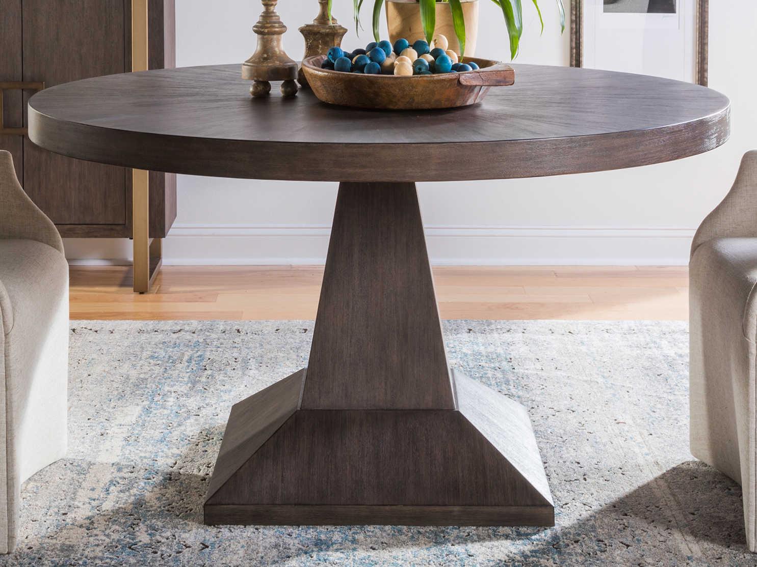 Artistica Cohesion Program Chronicle Round Wood Antico Dining Table