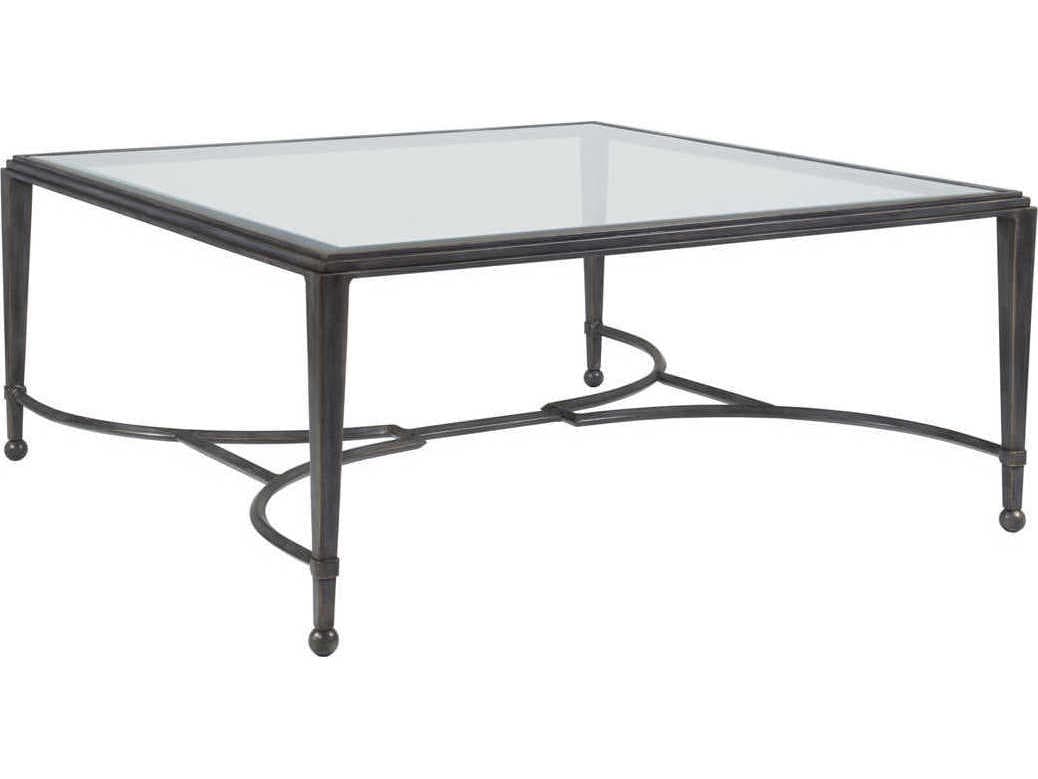 Artistica Sangiovese Square Glass Cocktail Table