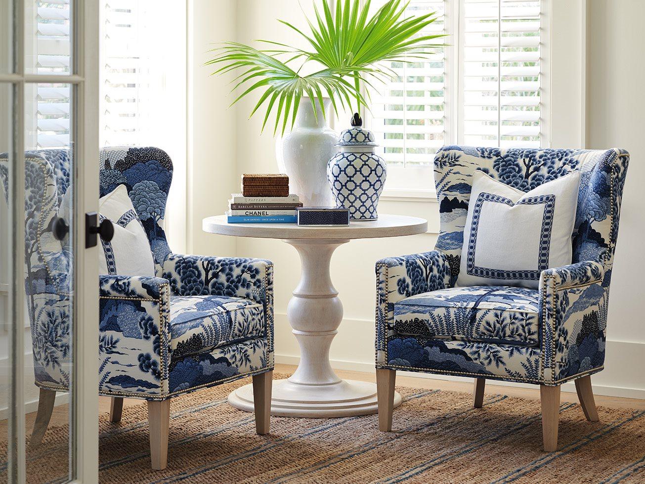 Barclay Butera Avery Wing Living Room Set