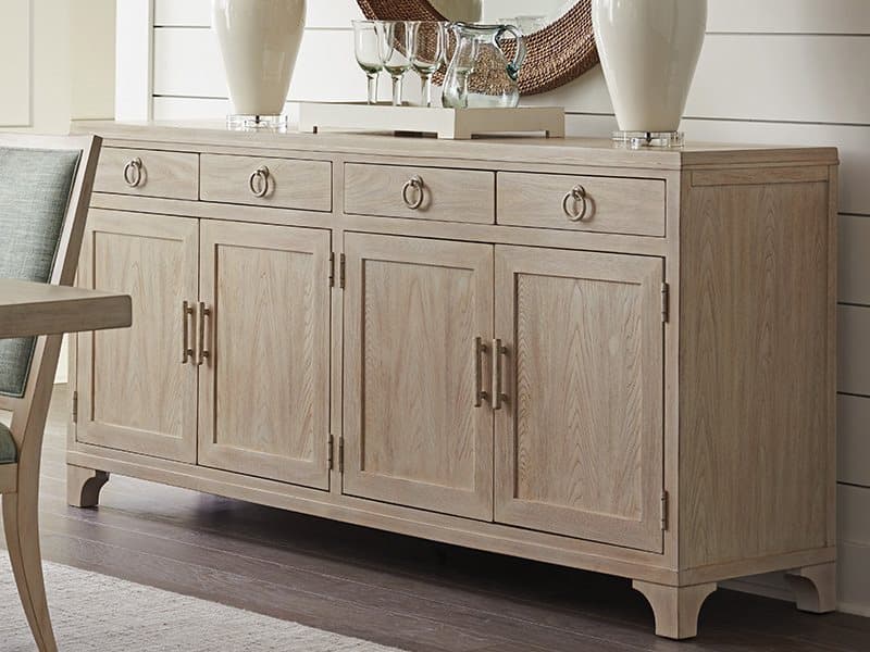 Barclay Butera Newport Bayside 78" Sailcloth Sideboard