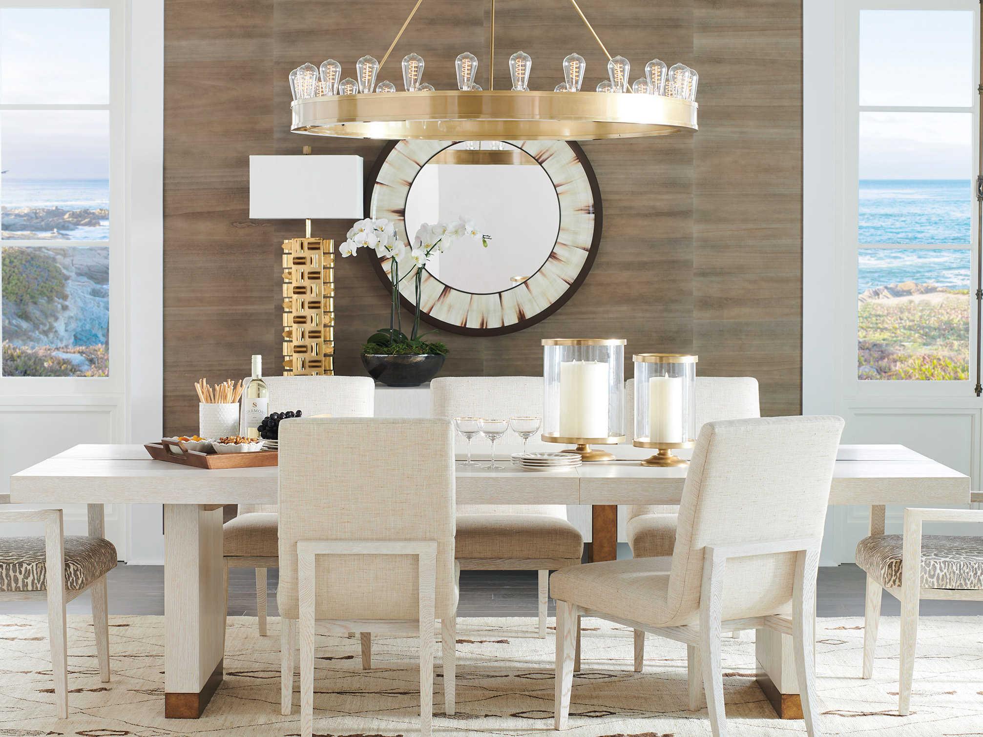 Barclay Butera Carmel Vista Extendable Rectangular Wood Dining Table