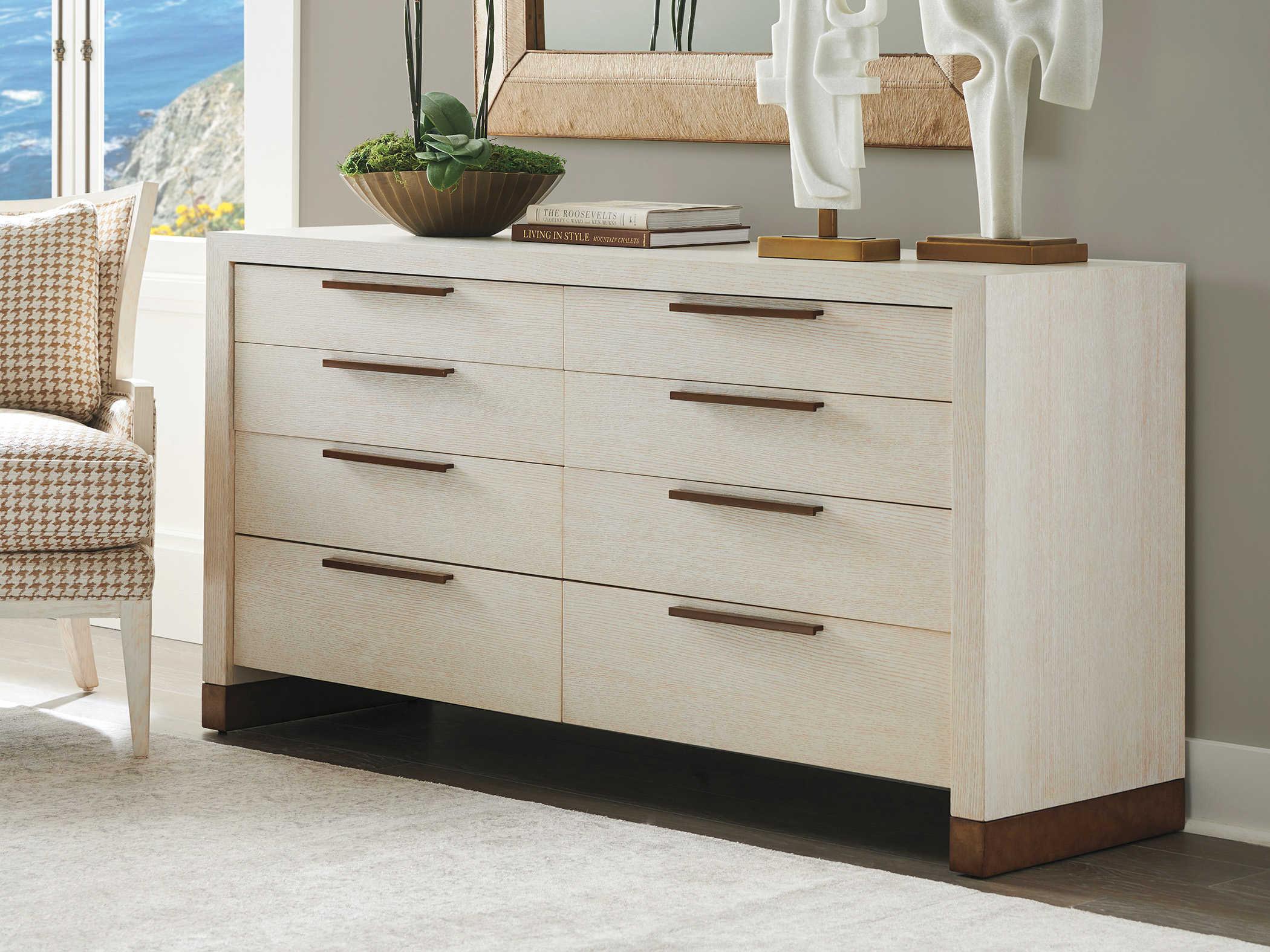 Barclay Butera Carmel Bluff 8-Drawers White Double Dresser